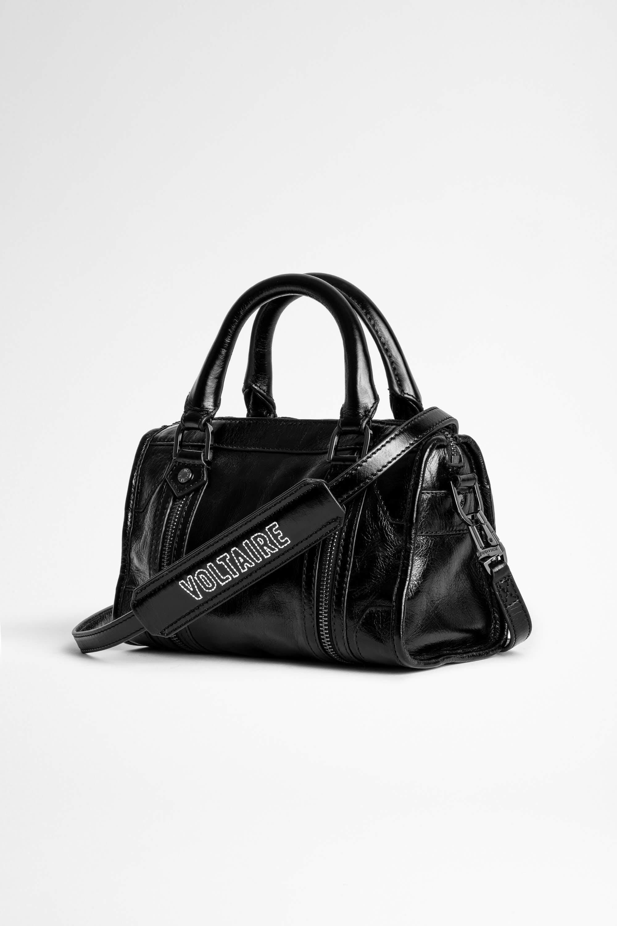 Zadig & Voltaire Leather Xs Sunny 2 Vintage Patent Bag in Black Lyst