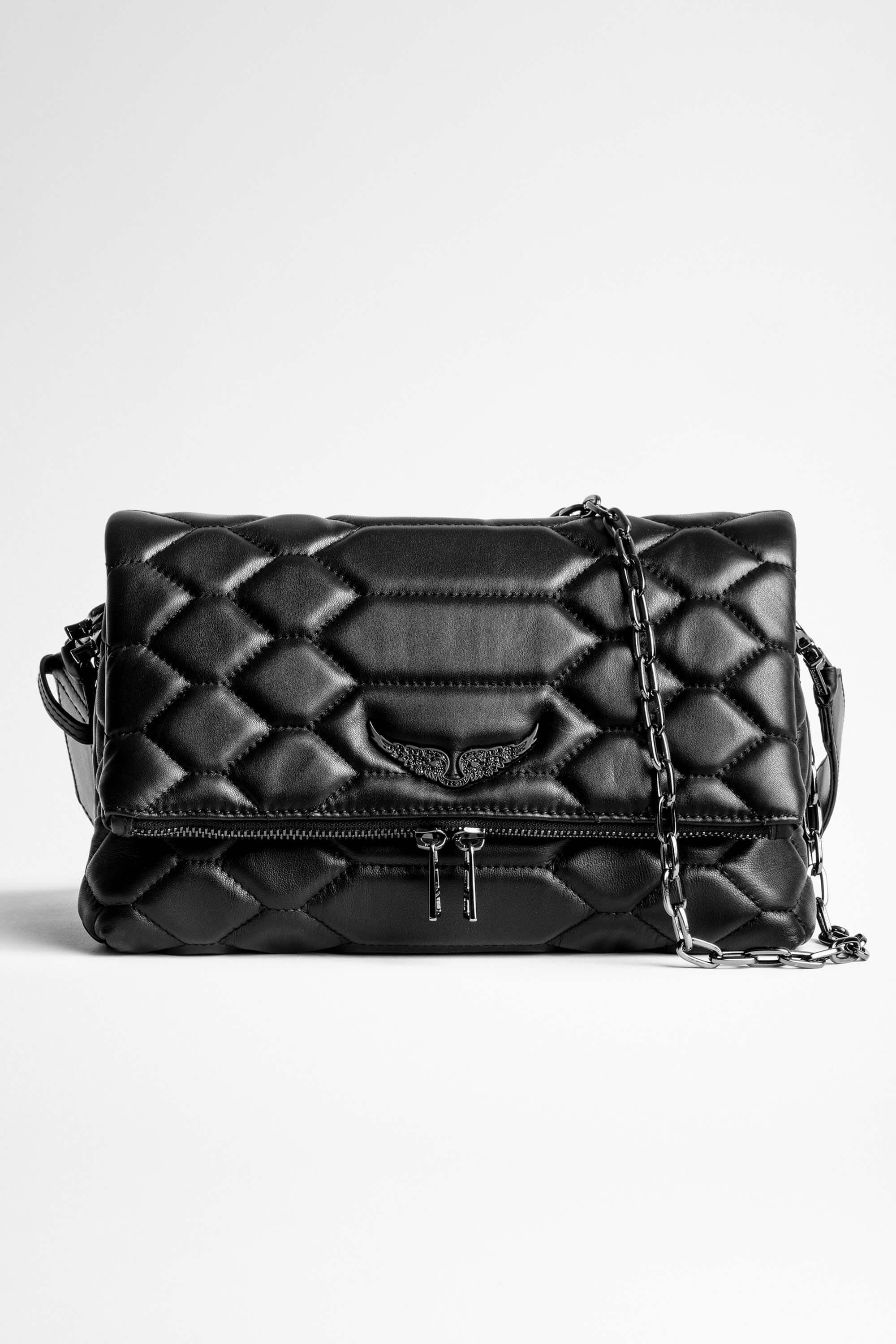 Abe Bemærk Tahiti Zadig & Voltaire Rocky Mat Xl Scale Bag in Black | Lyst