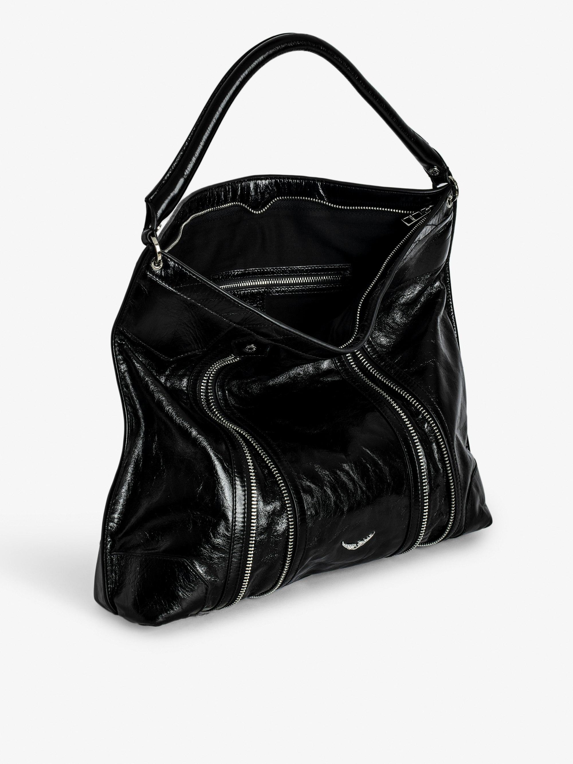 Zadig & Voltaire Sunny Hobo Bag in Black | Lyst UK