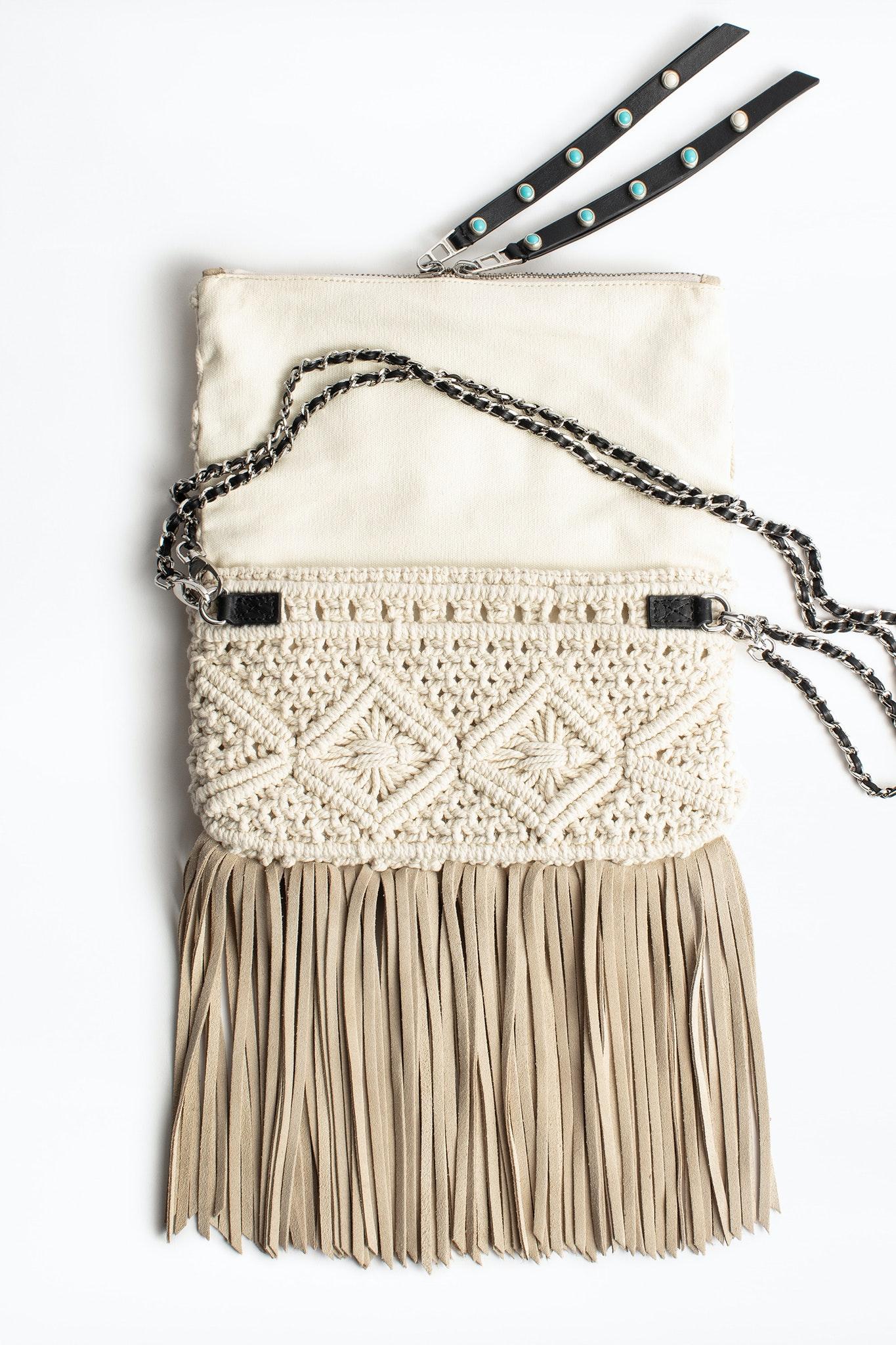 Pochette Rock Macrame Zadig & Voltaire | Lyst