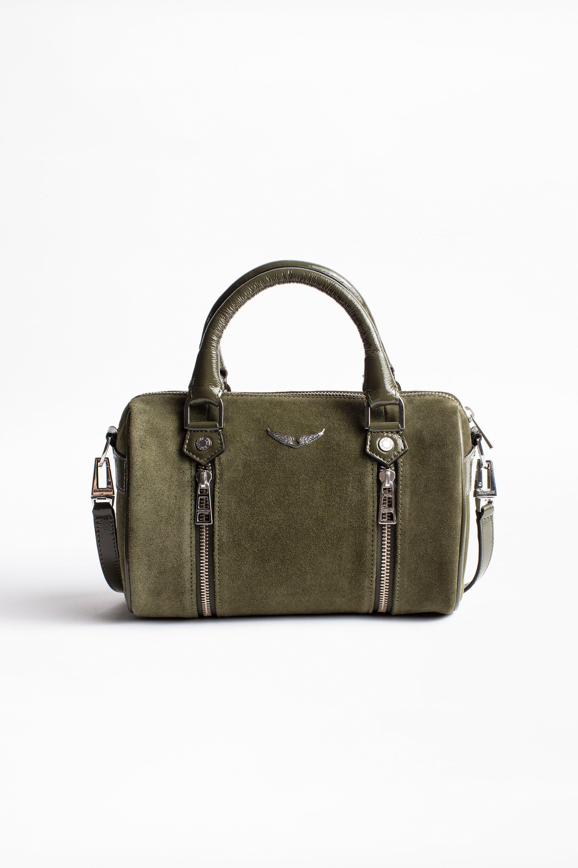 Zadig & Voltaire Xs Sunny Suede Shoulder Bag in Green | Lyst