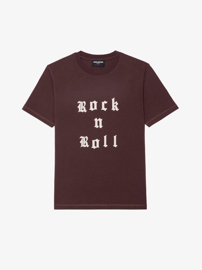 ZADIG & VOLTAIRE フレア Tシャツ JWTS026900 CARBONE Luxury French Women's T-Shirts | Zadig&Voltaire