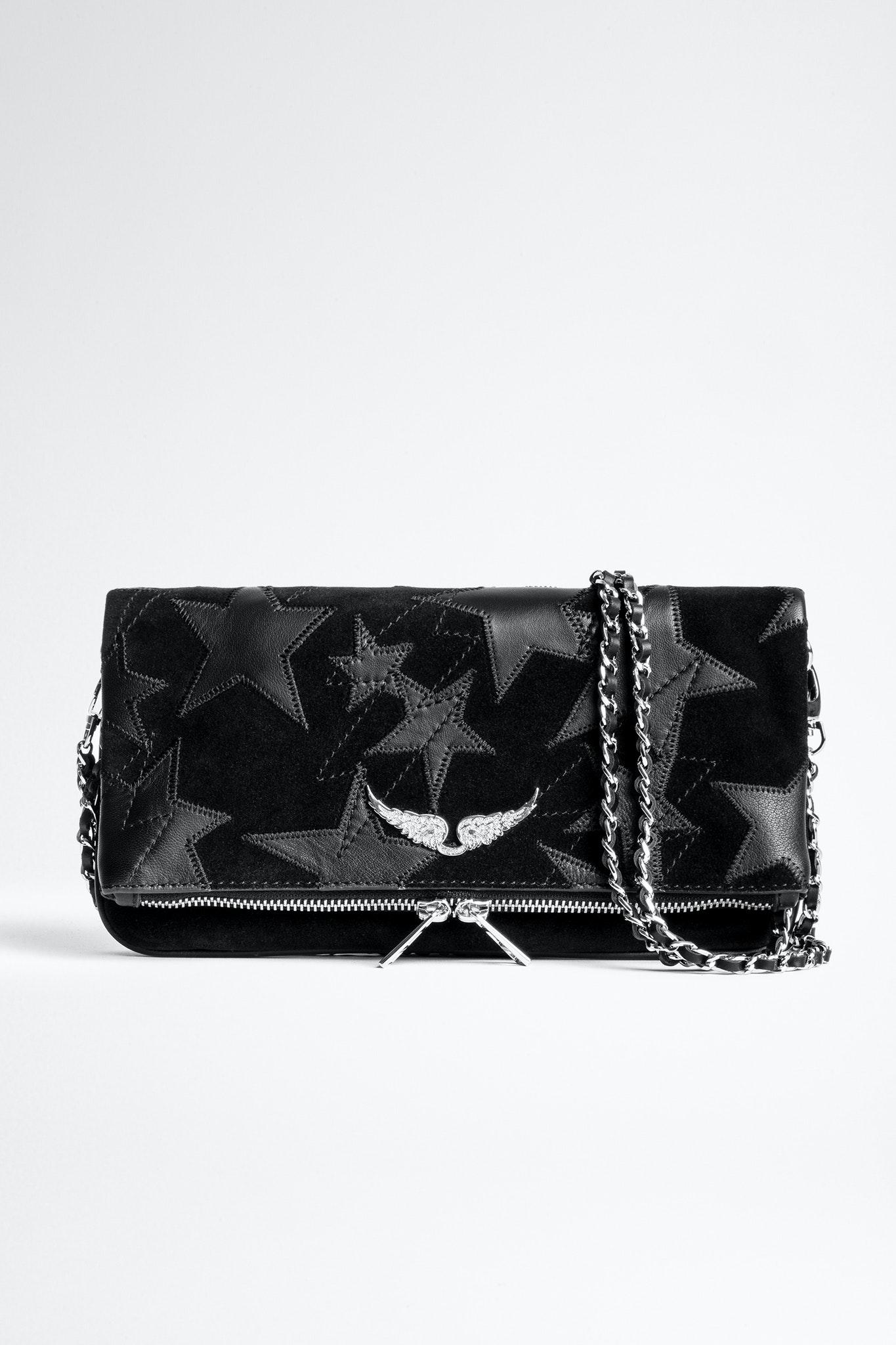 Pochette Rock Suede Patchwork Noir - Femme Zadig & Voltaire en coloris Noir  | Lyst