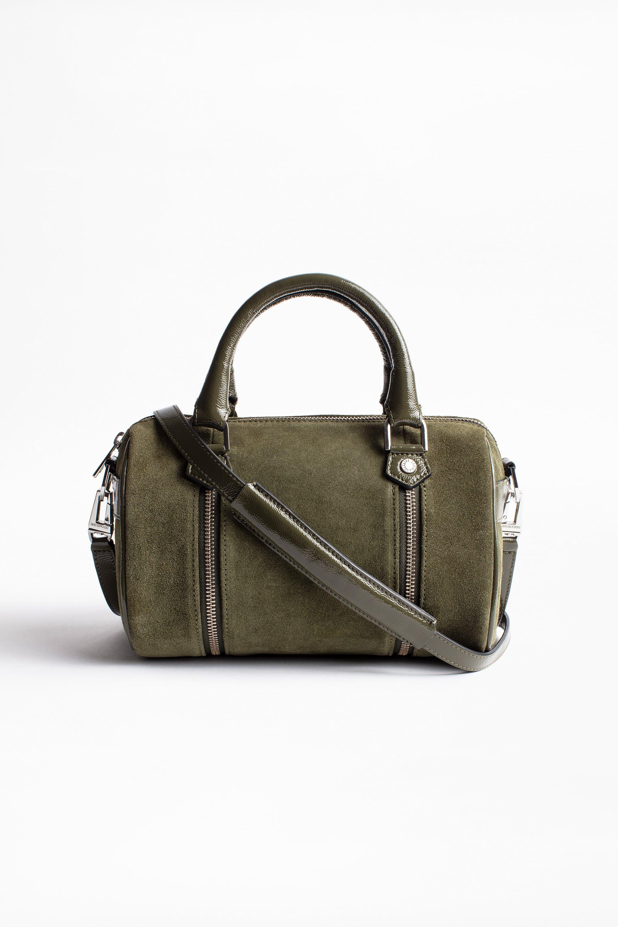 Zadig & Voltaire Xs Sunny Suede Shoulder Bag in Green | Lyst