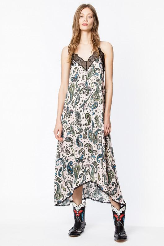 Robe risty paisley Zadig & Voltaire | Lyst