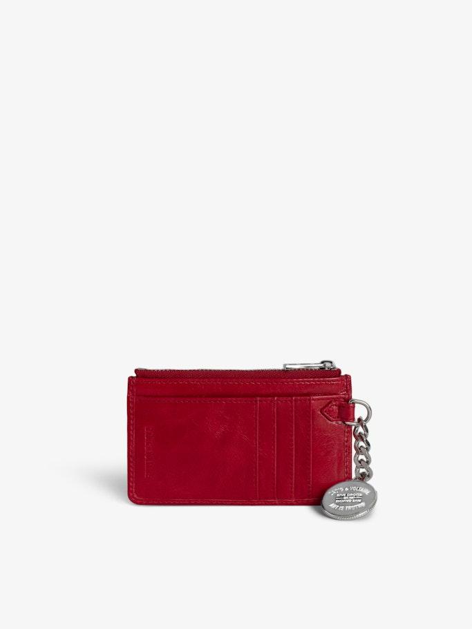 Zadig & Voltaire Sunny Card Card Holder in Red | Lyst