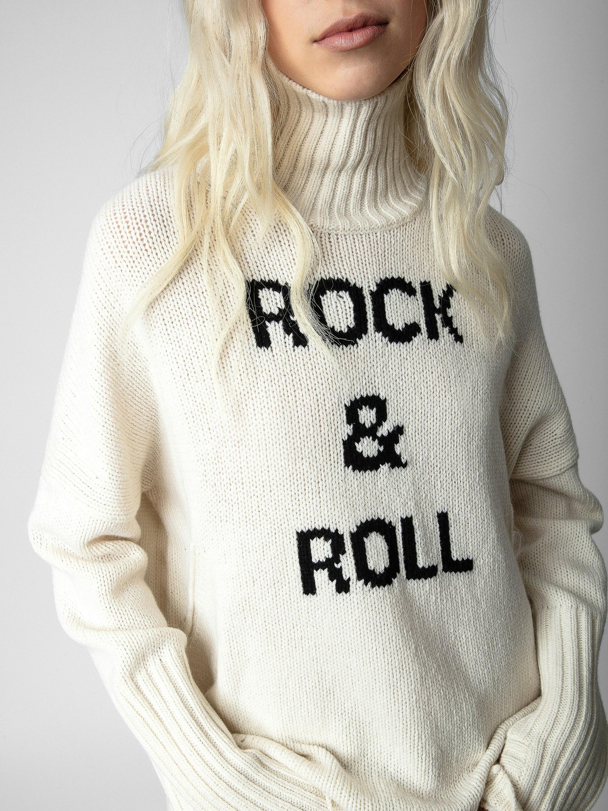 Pull Femme Pull Rock And Roll Noir Alma Rock Pull Rock Zadig