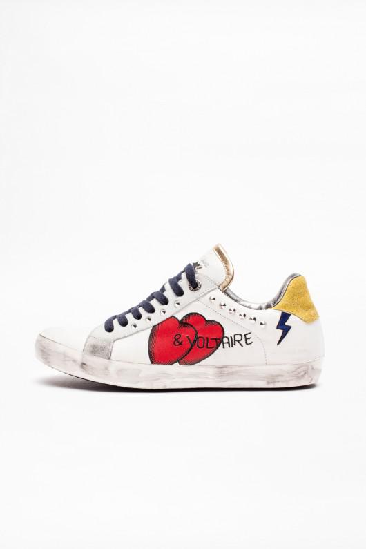 Sneakers zadig used Zadig & Voltaire en coloris Blanc | Lyst