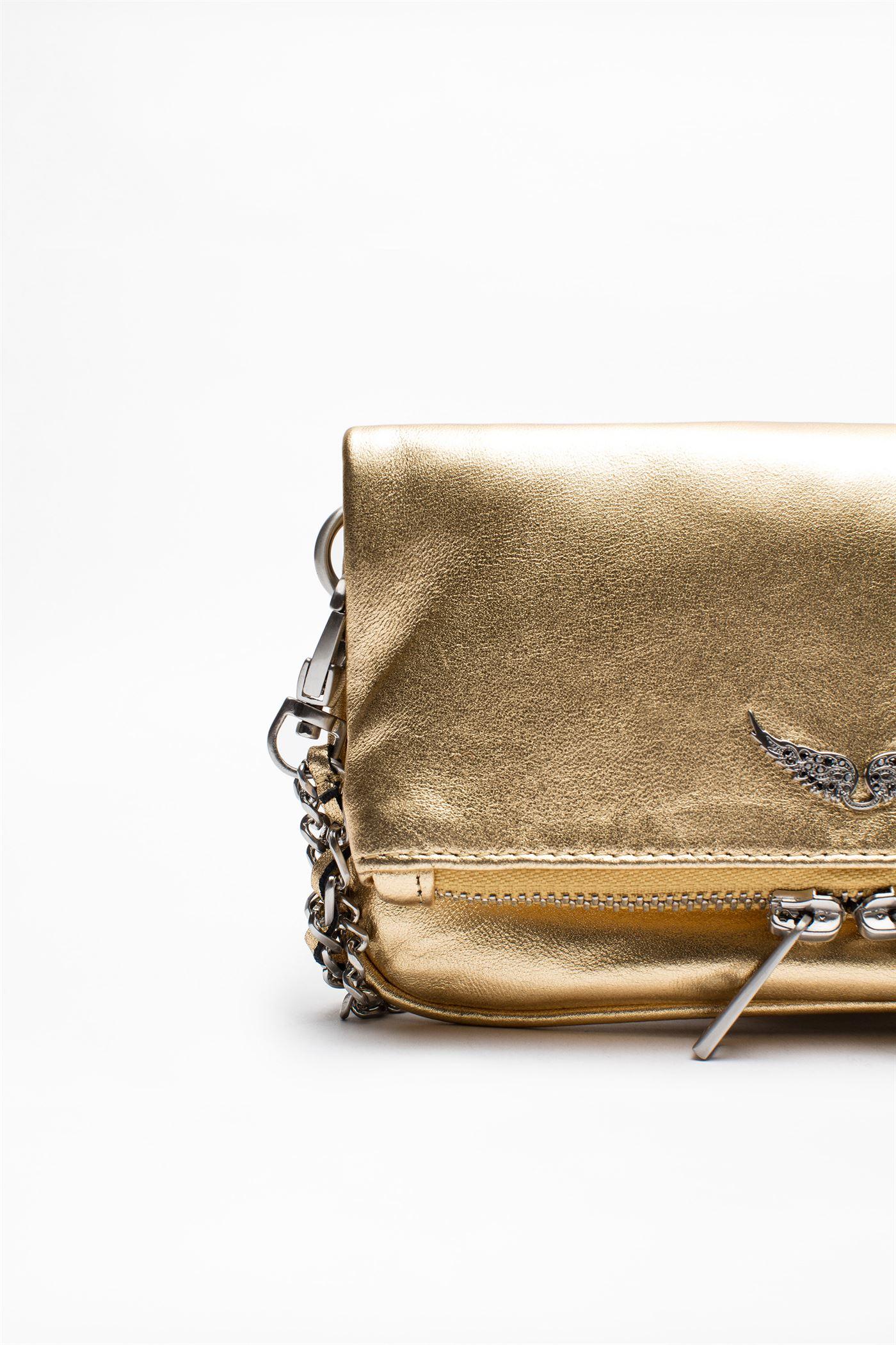 Zadig & Voltaire Rock Nano Disco Bag in Metallic Lyst