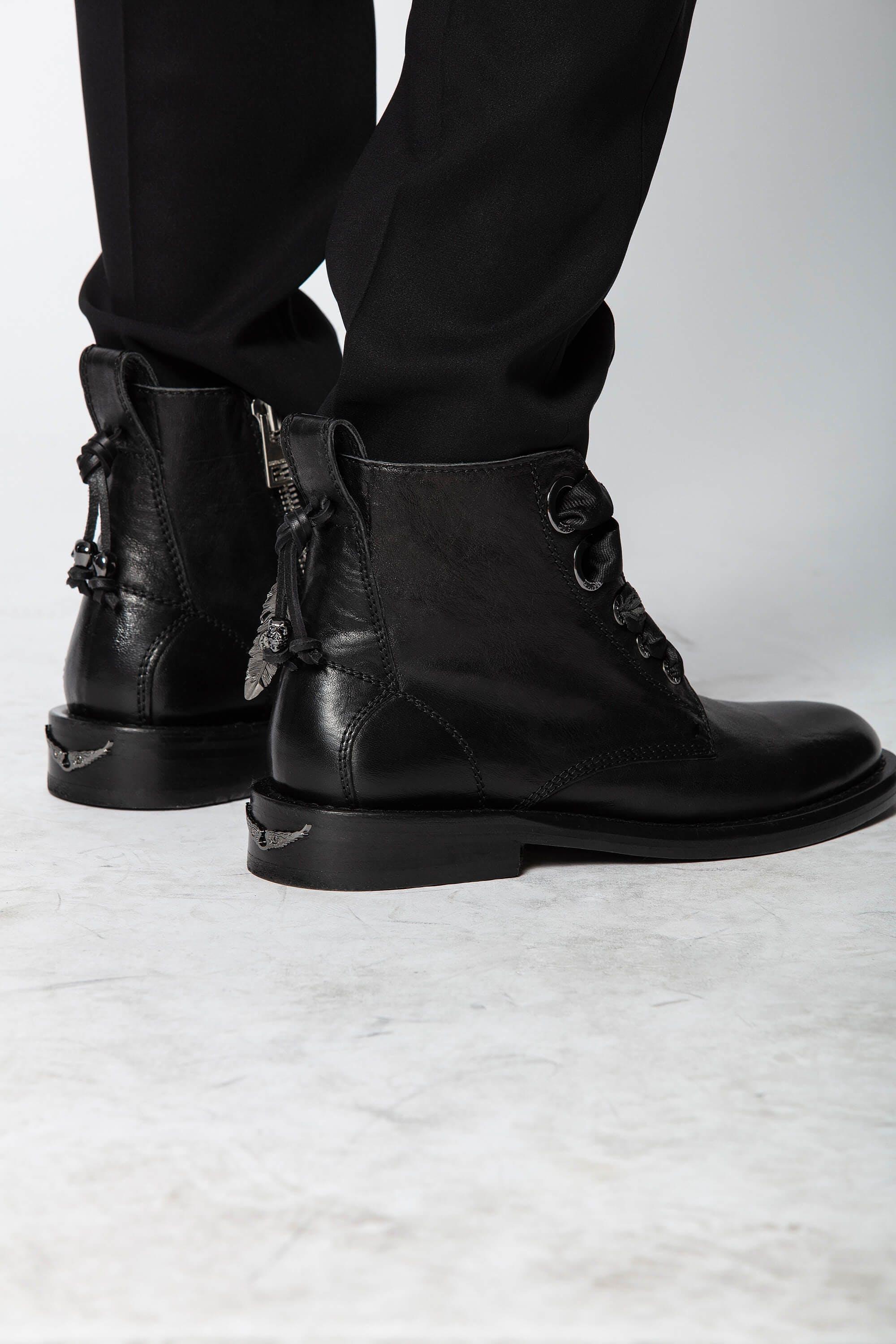 Zadig & Voltaire Laureen Roma Boots in Black Lyst