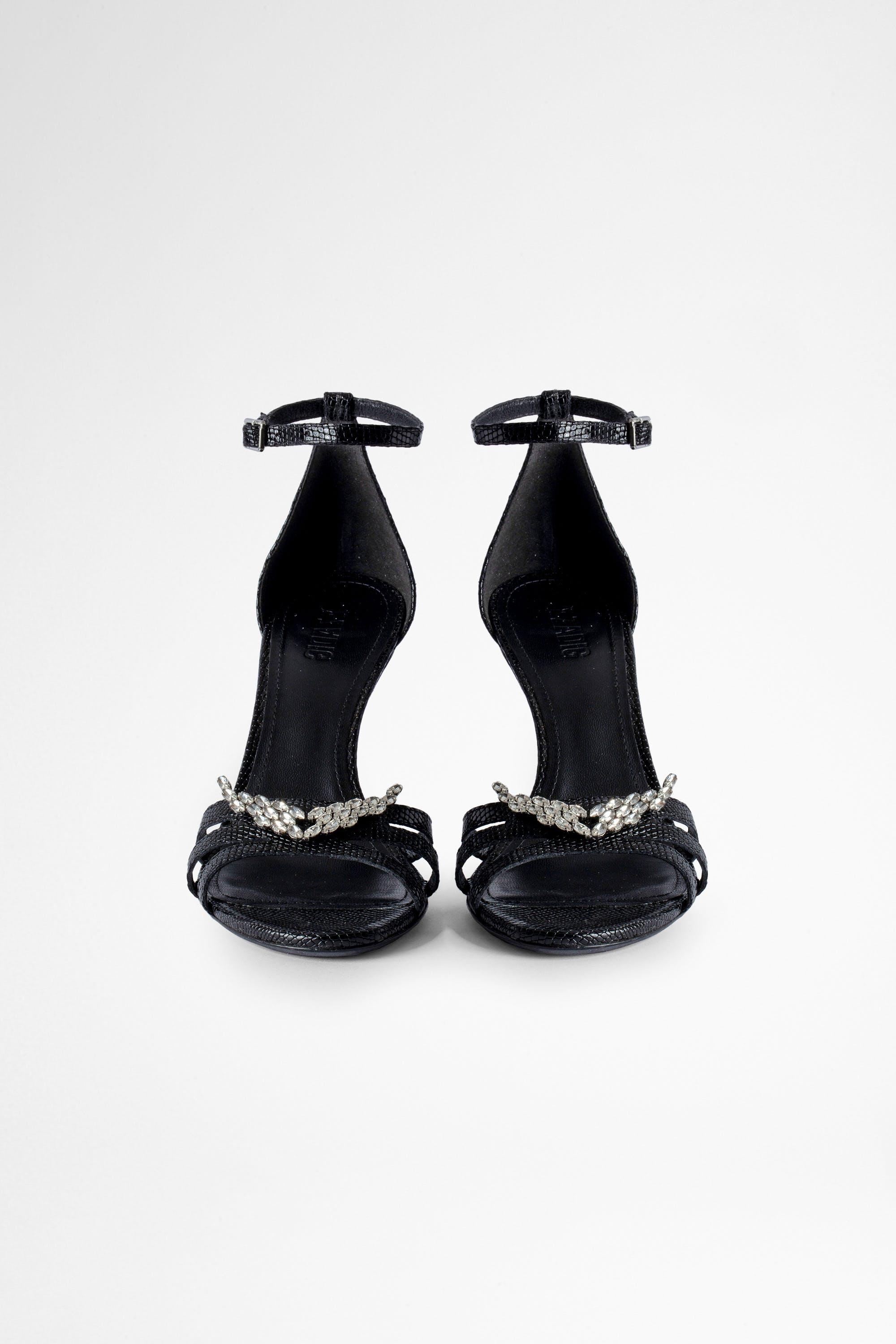 Zadig & Voltaire Amee Wing Court Shoes in Black Lyst