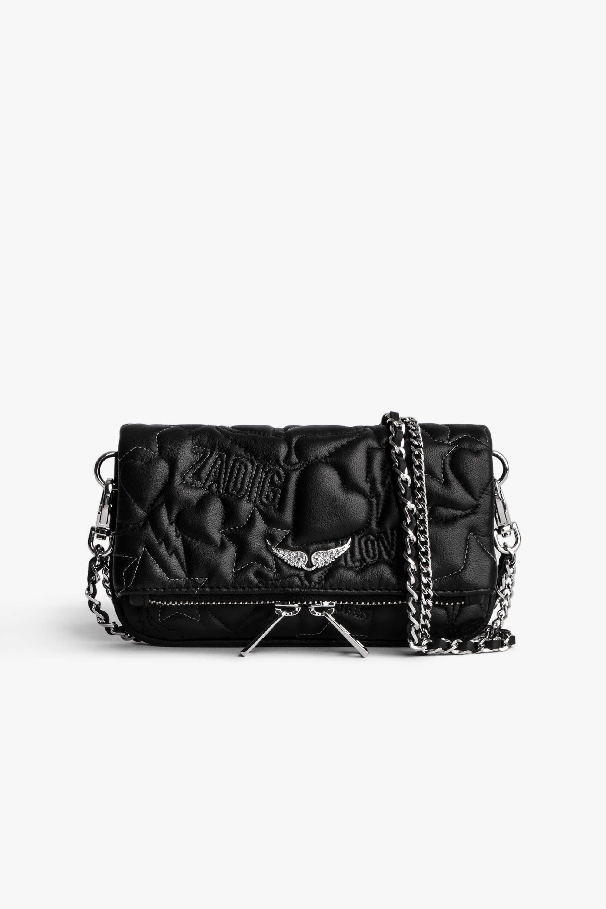 Zadig & Voltaire Rock Nano Clutch in Black Lyst