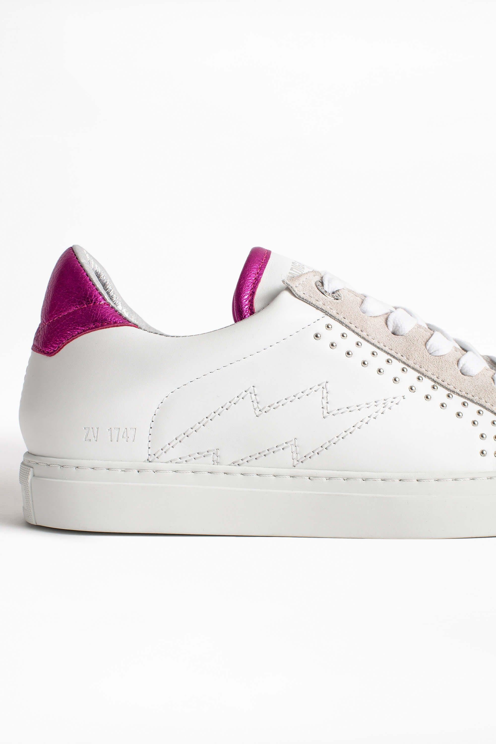 zadig and voltaire white high tops