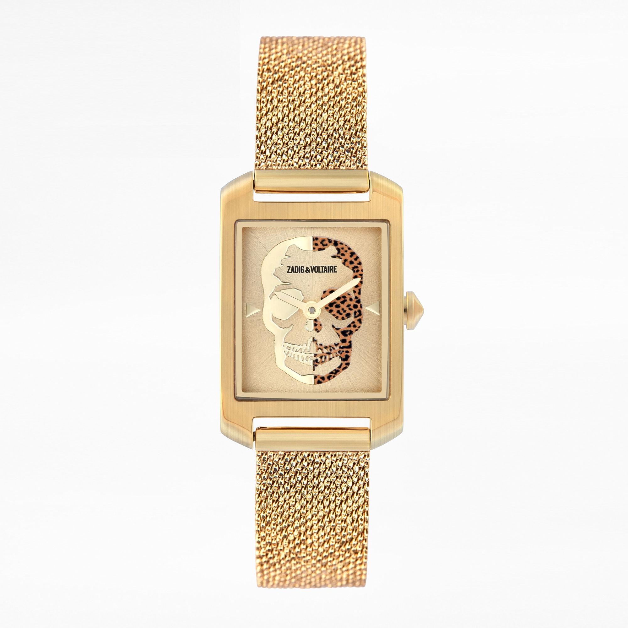 Zadig Voltaire Timeline Skull Watch in Metallic Lyst UK