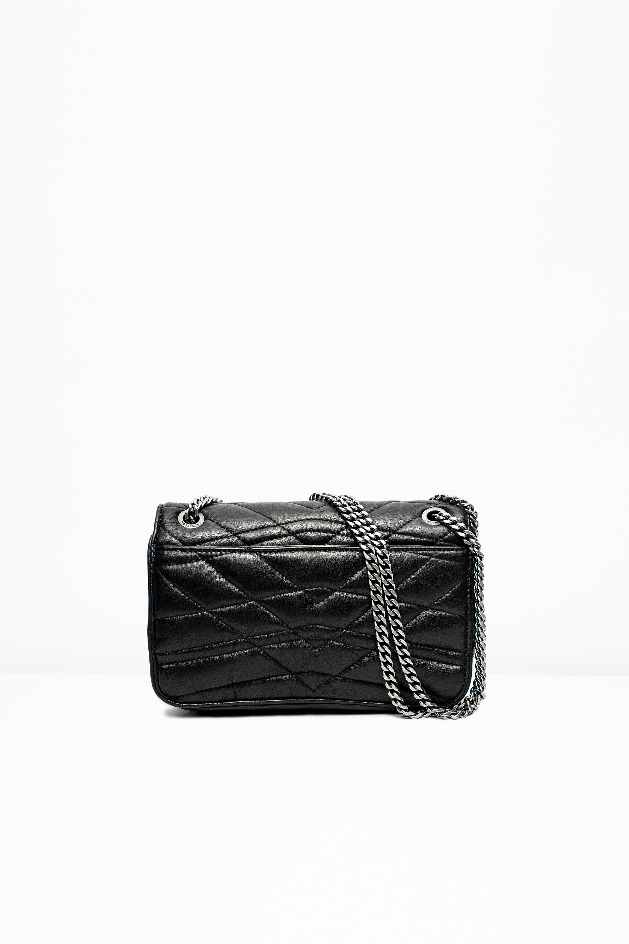 Zadig & Voltaire Leather Skinny Love Quilted Bag in Black Lyst