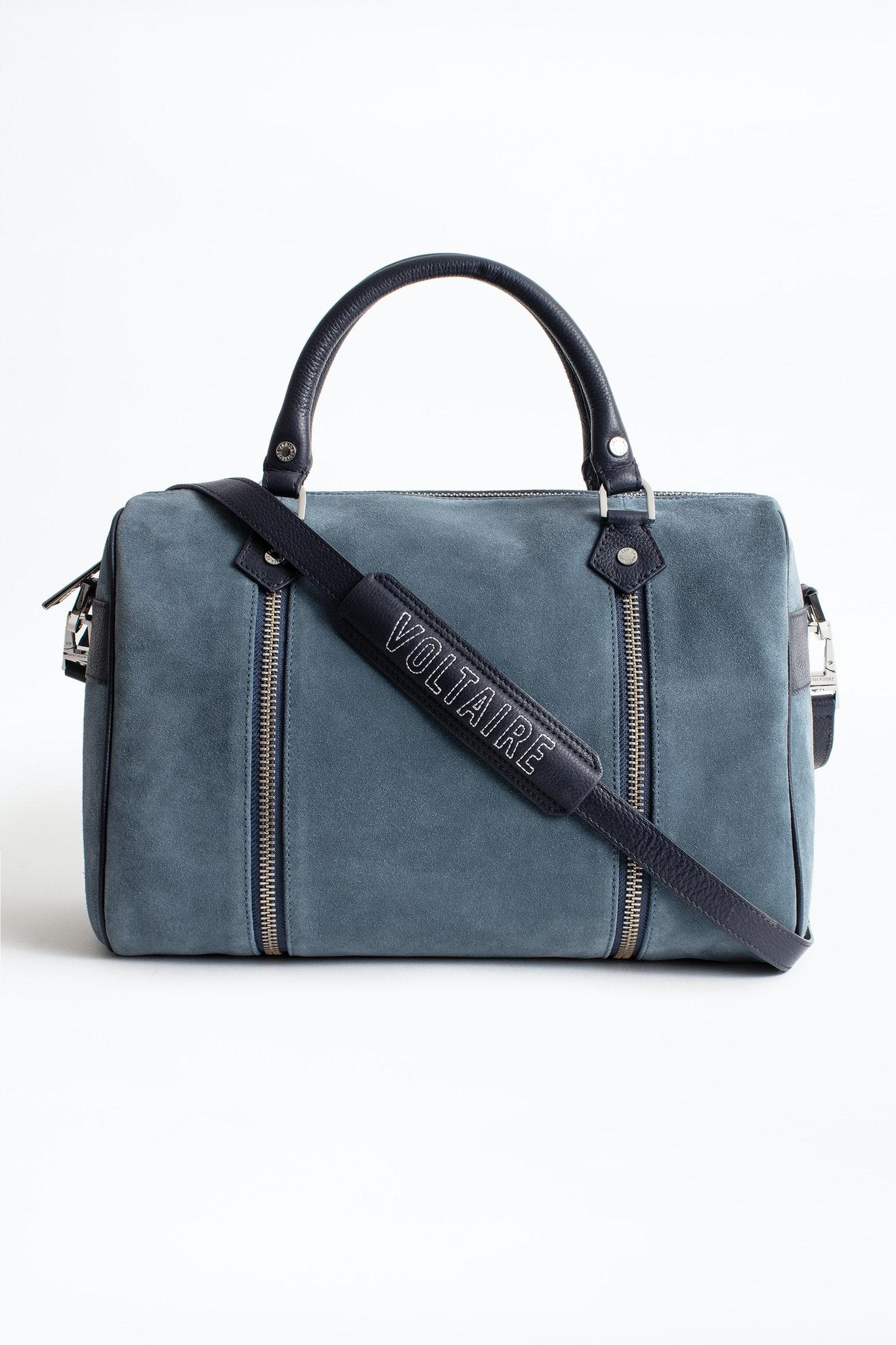 Sac Sunny Medium Suede Zadig & Voltaire en coloris Bleu | Lyst