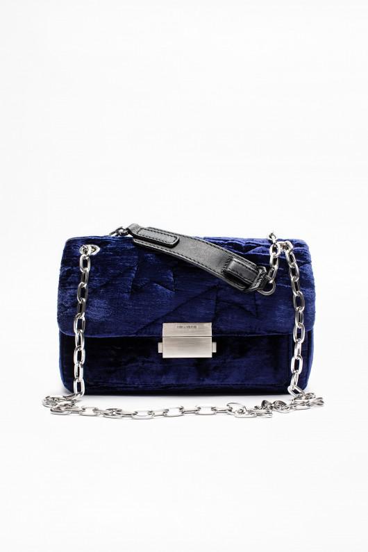 Sac ziggy velvet Zadig & Voltaire en coloris Bleu | Lyst