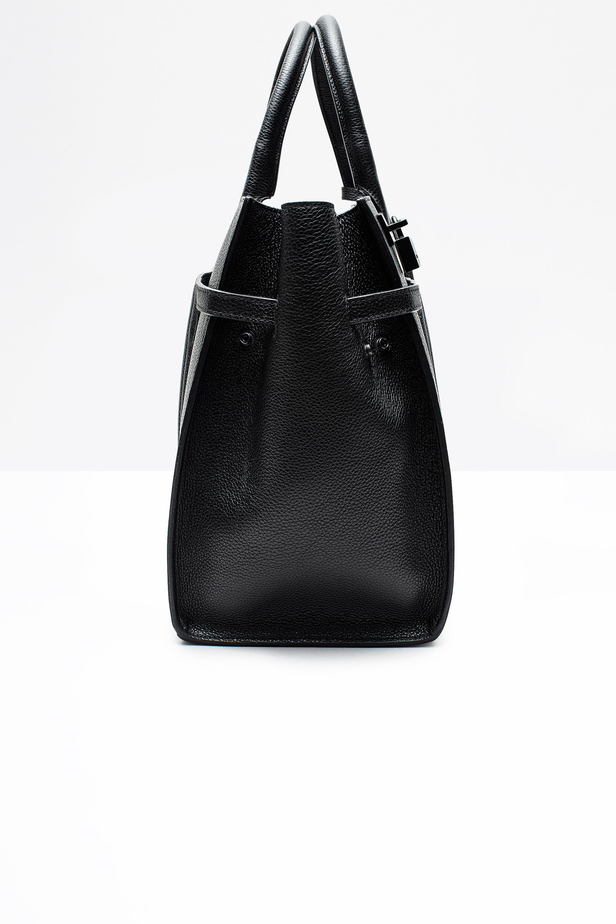 Zadig & Voltaire Candide Large Grainy Bag in Black Lyst