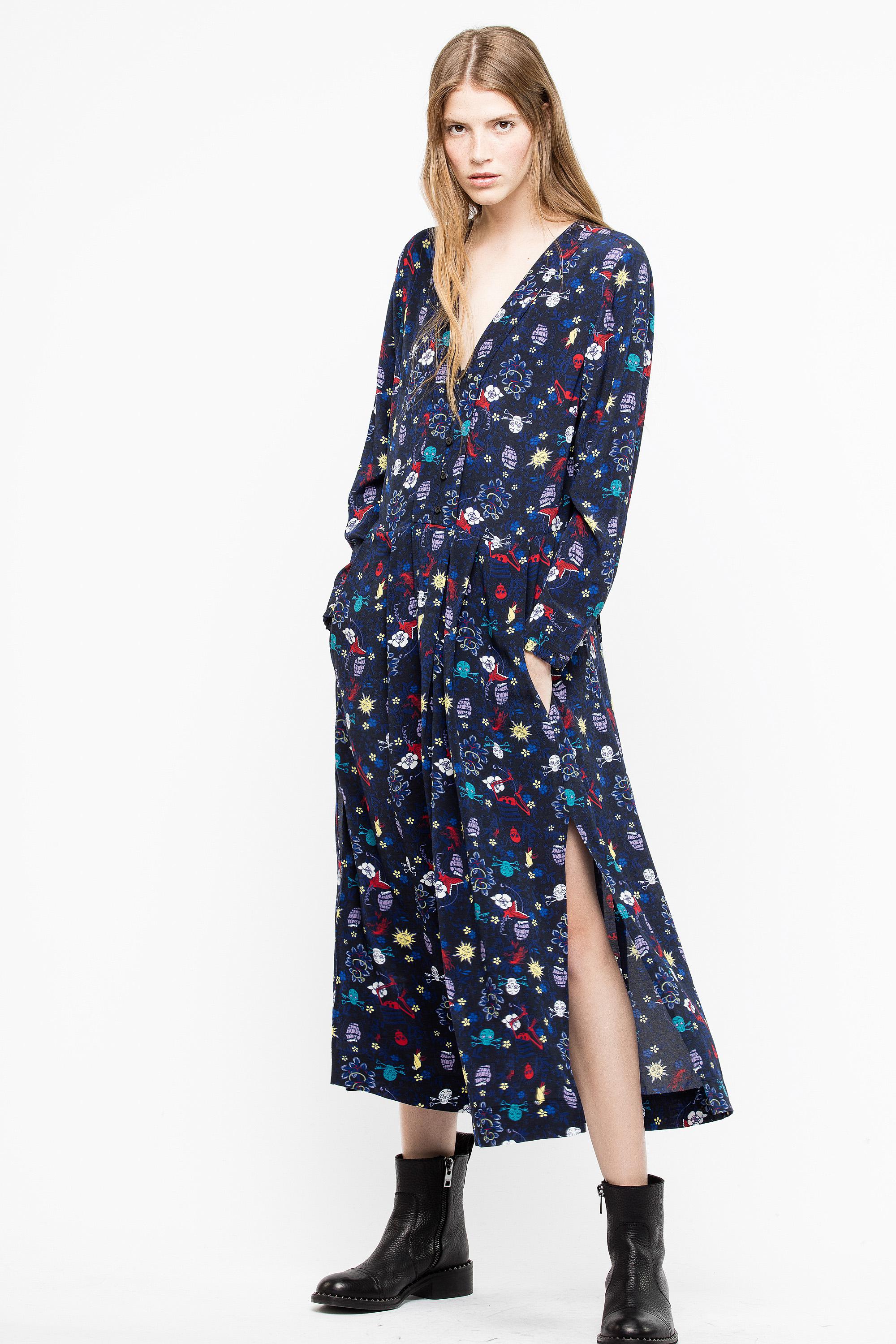 Robe zadig et voltaire bleu Clearance