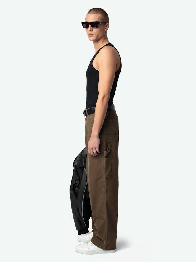 Zadig and Voltaire★Posh Militaire Pants ウールラインパンツ Zadig and Voltaire☆Posh Militaire Pants ウールラインパンツ