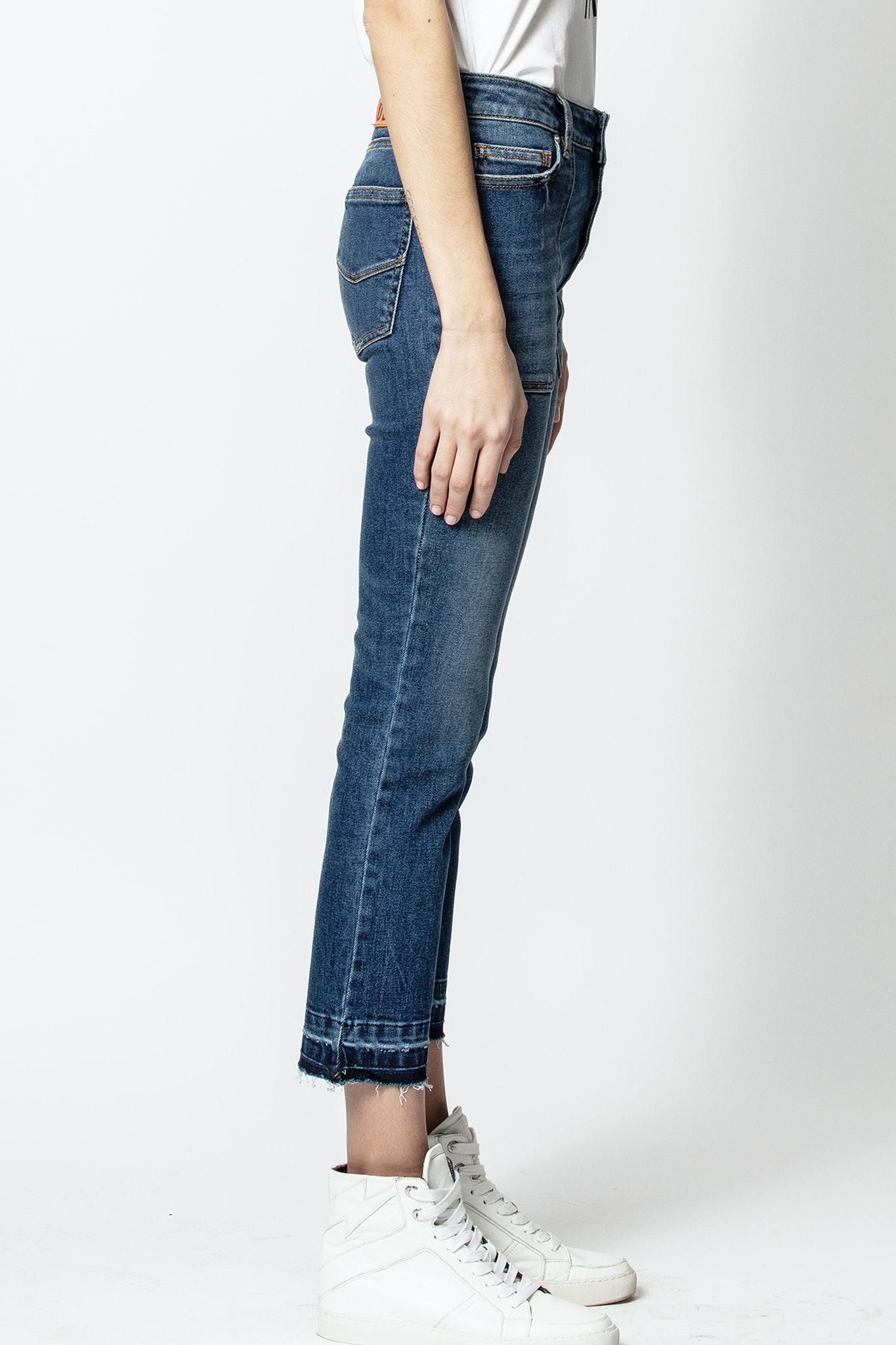 Jean Londa Denim Stretch Bleu Taille 29 Femme Zadig Voltaire