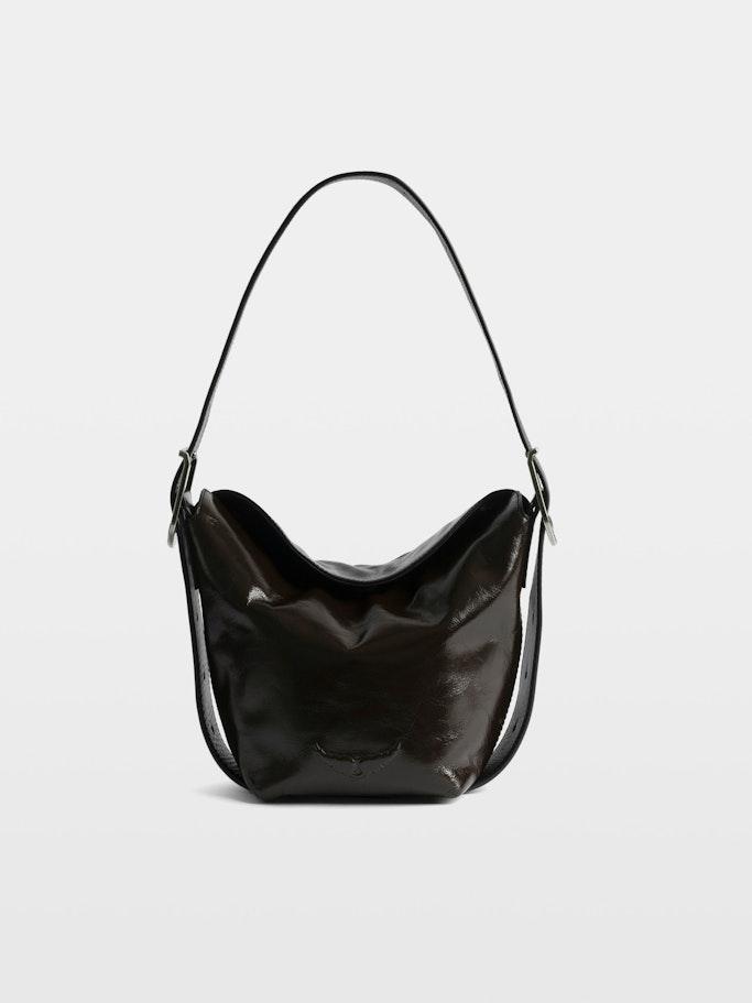 Zadig & Voltaire Baby Jane Vintage Patent Bag in Black | Lyst