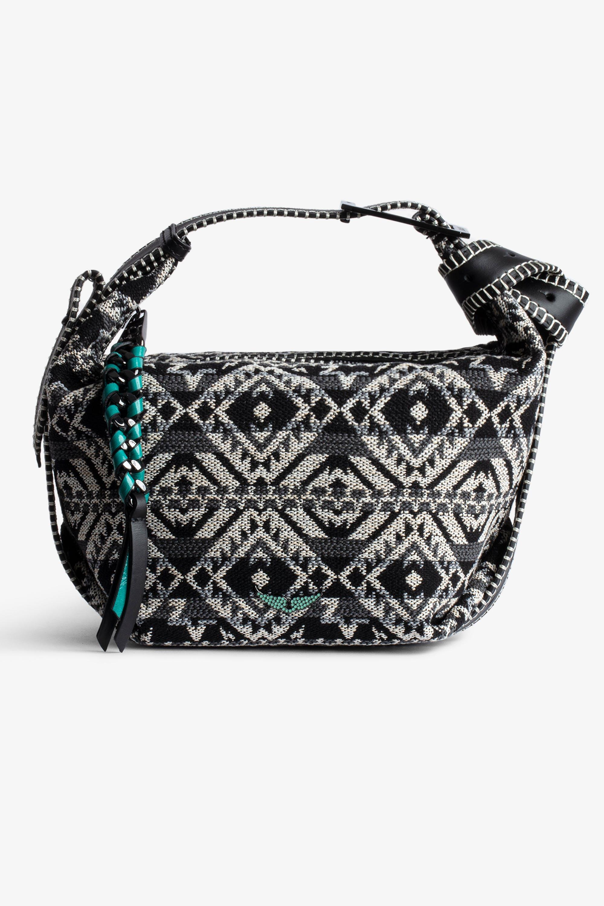 Zadig & Voltaire Le Cecilia Folk Jacquard Bag in Black Lyst