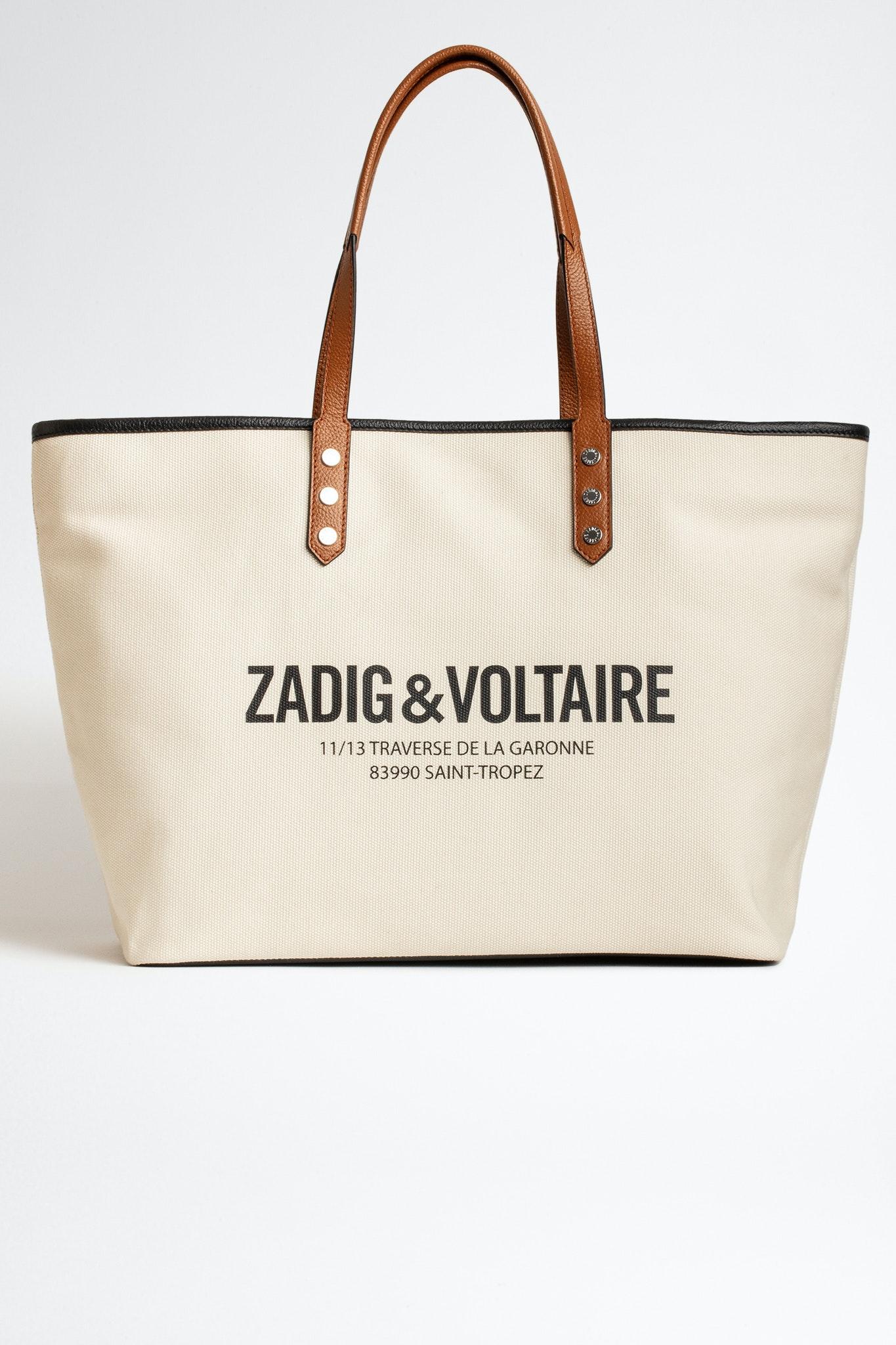 Sac Mick Canvas St Tropez Flash - Femme Zadig & Voltaire en coloris Neutre  | Lyst