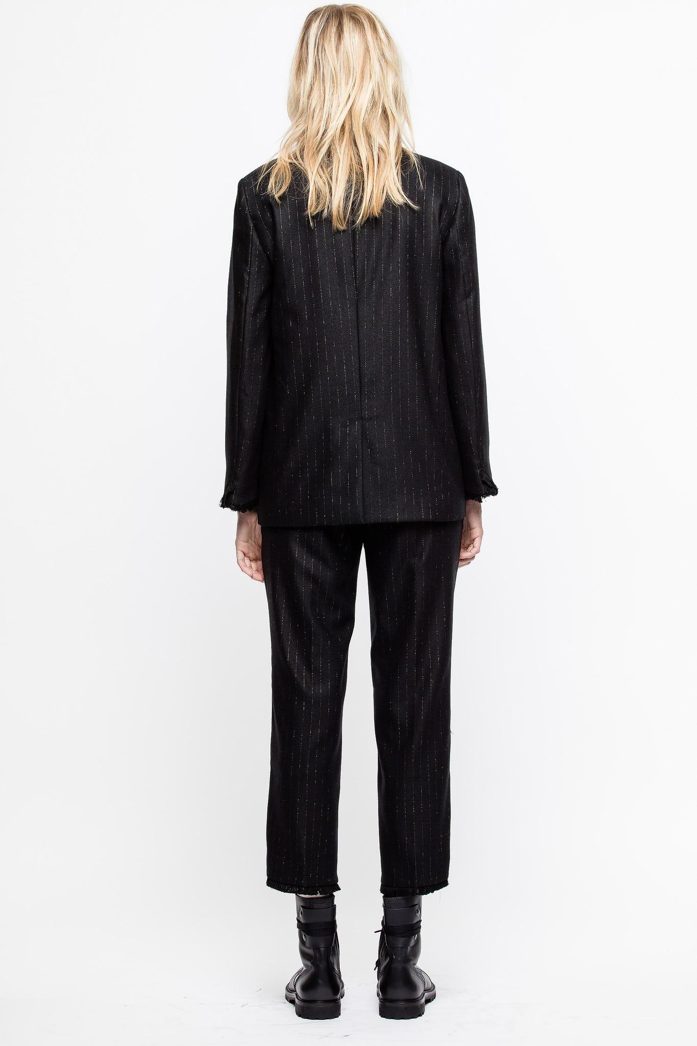 Volly Stripes Franges Jacket