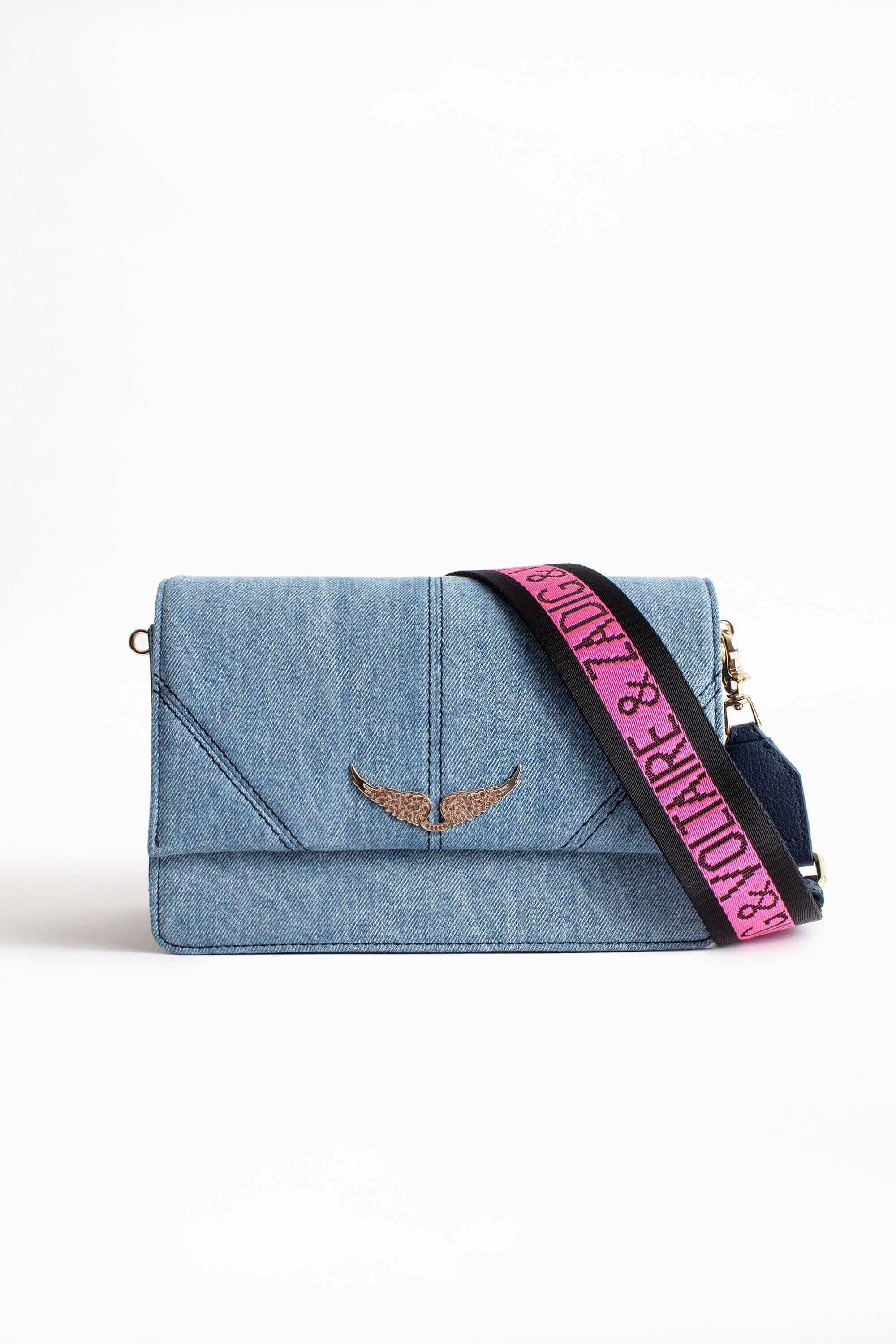 Zadig & Voltaire Lolita Jeans Bag in Blue | Lyst