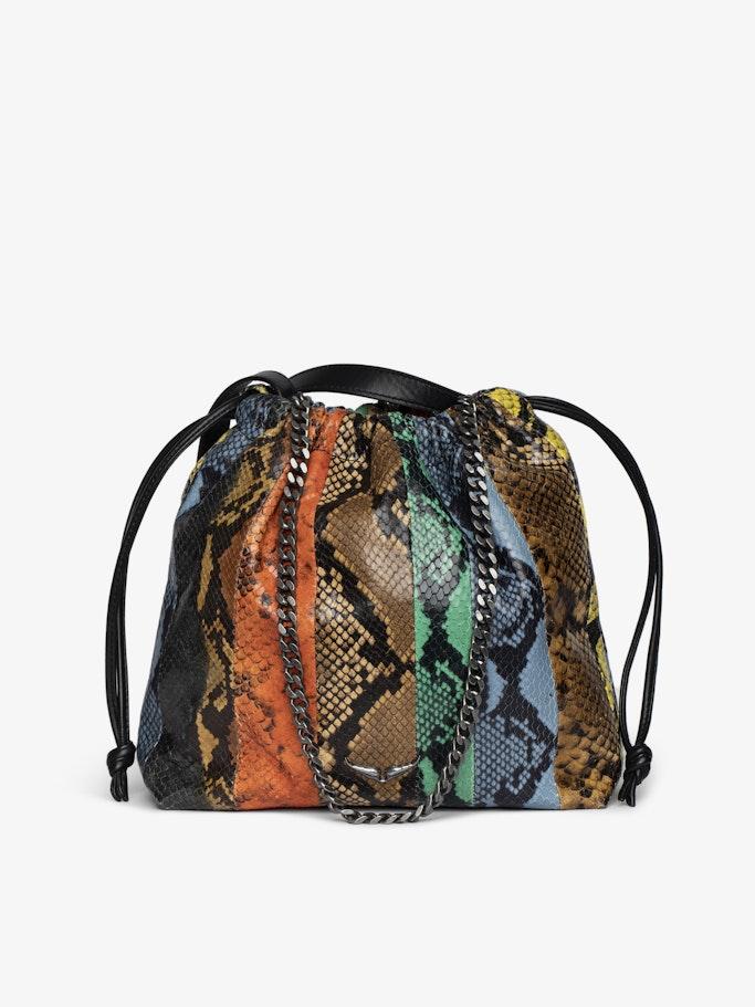 Zadig Voltaire Rock Today Wild Patchwork Clutch in Black Lyst