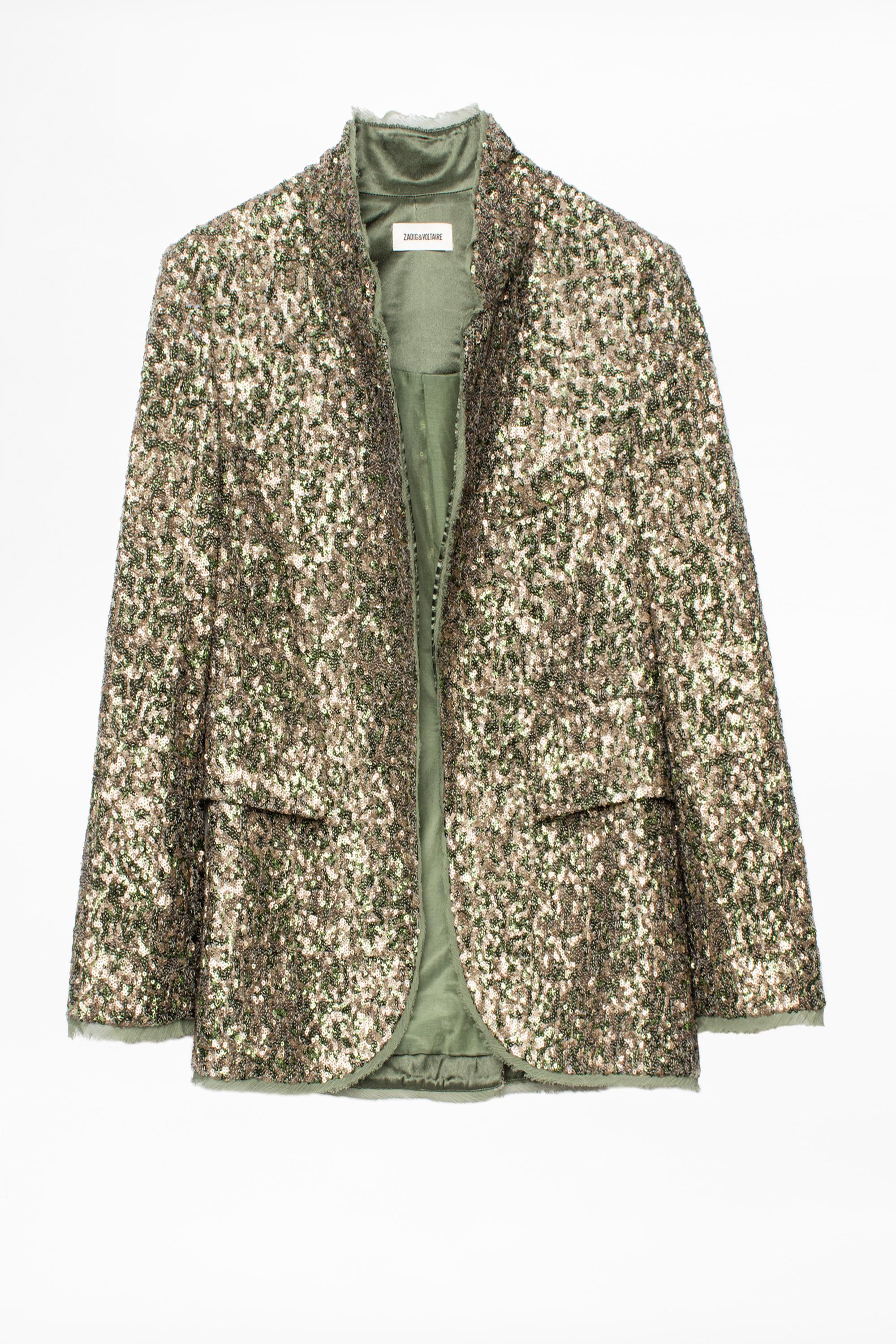 Zadig & Voltaire Verys Sequin Jacket | Lyst