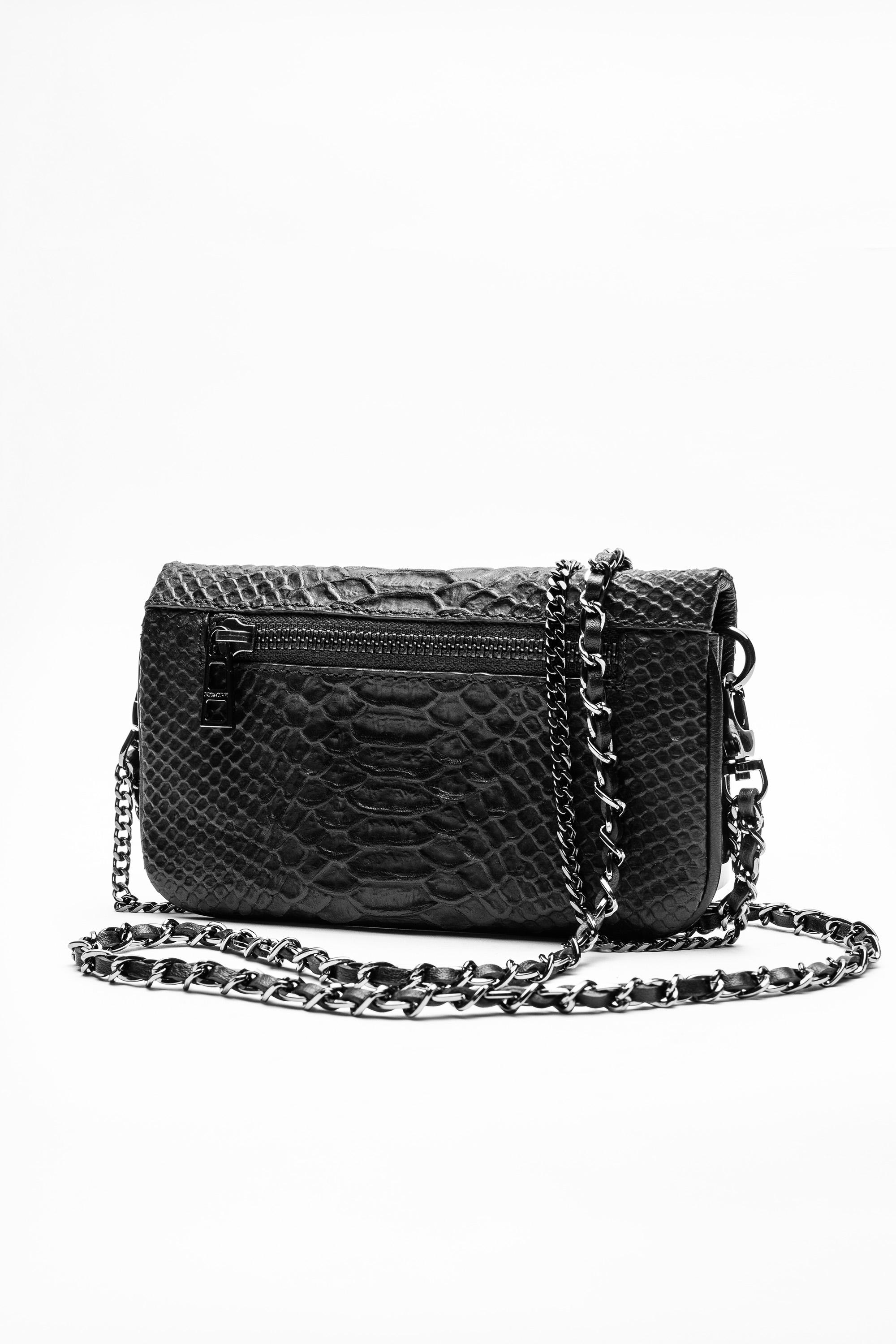Zadig & Voltaire Leather Rock Nano Savage Bag in - Lyst