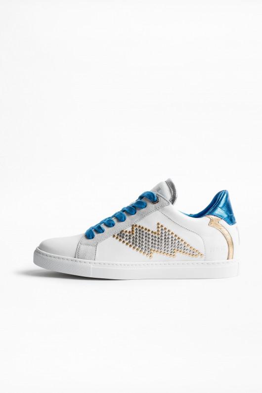 Sneakers 1747 flash studs Zadig & Voltaire en coloris Bleu | Lyst