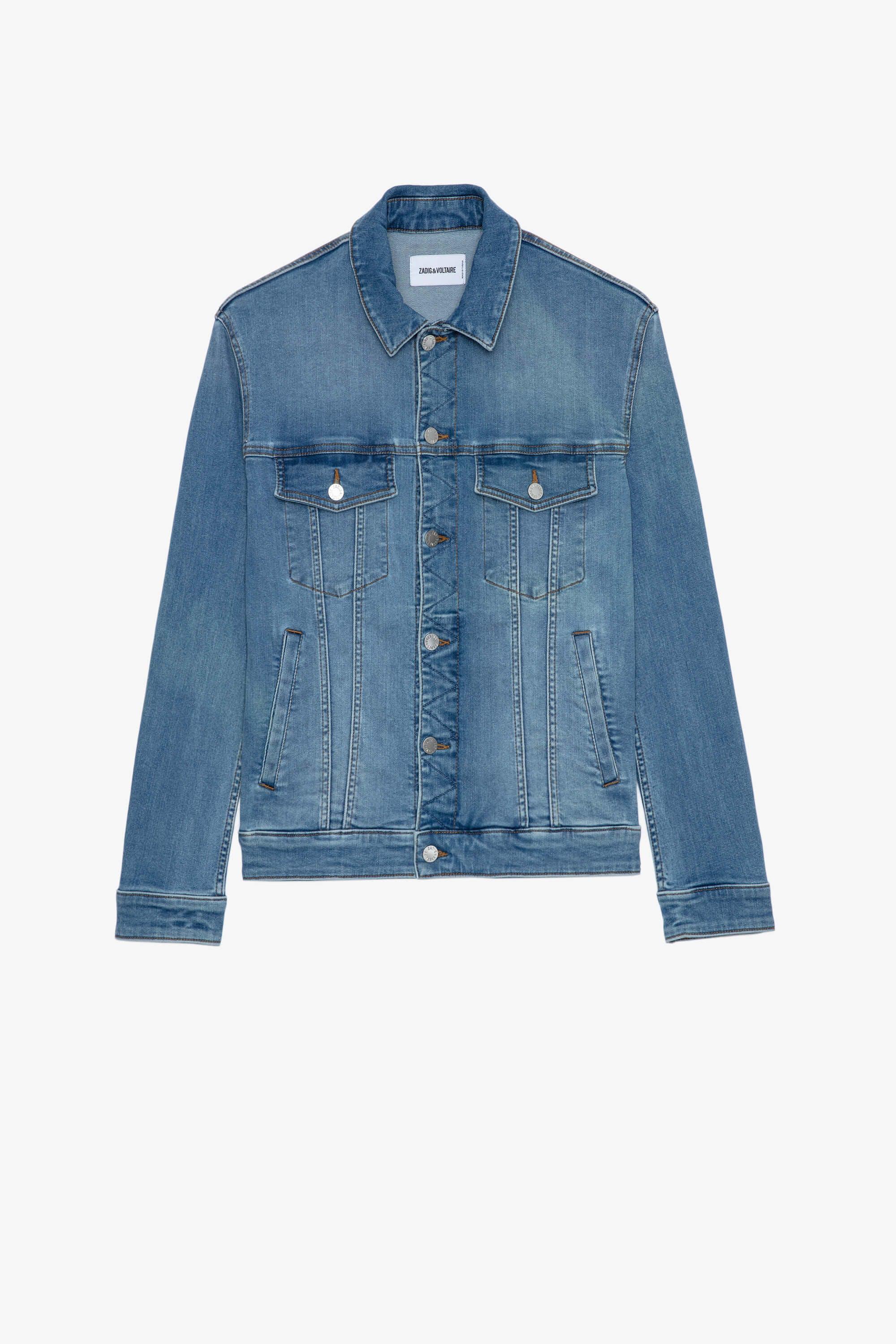 Zadig & Voltaire Kase Denim Jacket in Blue Lyst