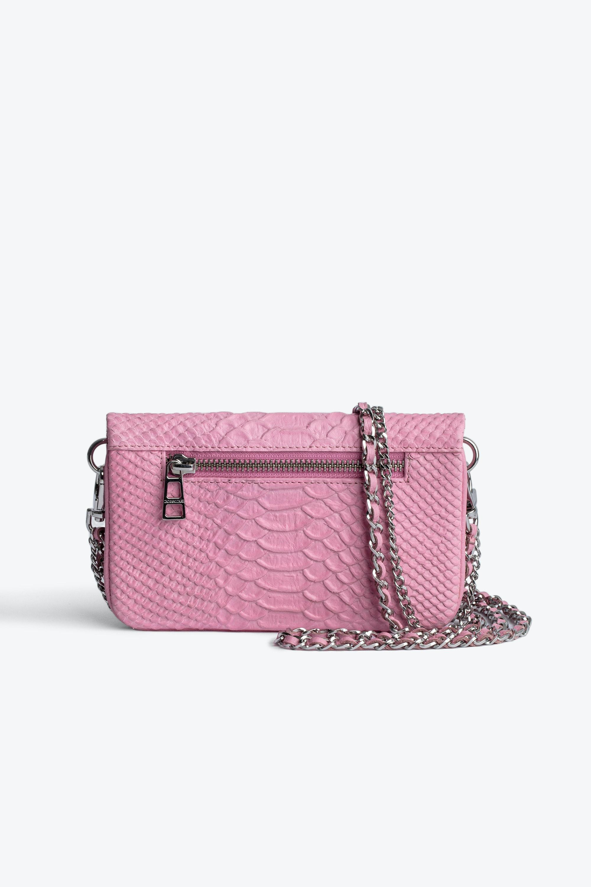 Zadig Voltaire Rock Nano Savage Clutch in Pink Lyst UK