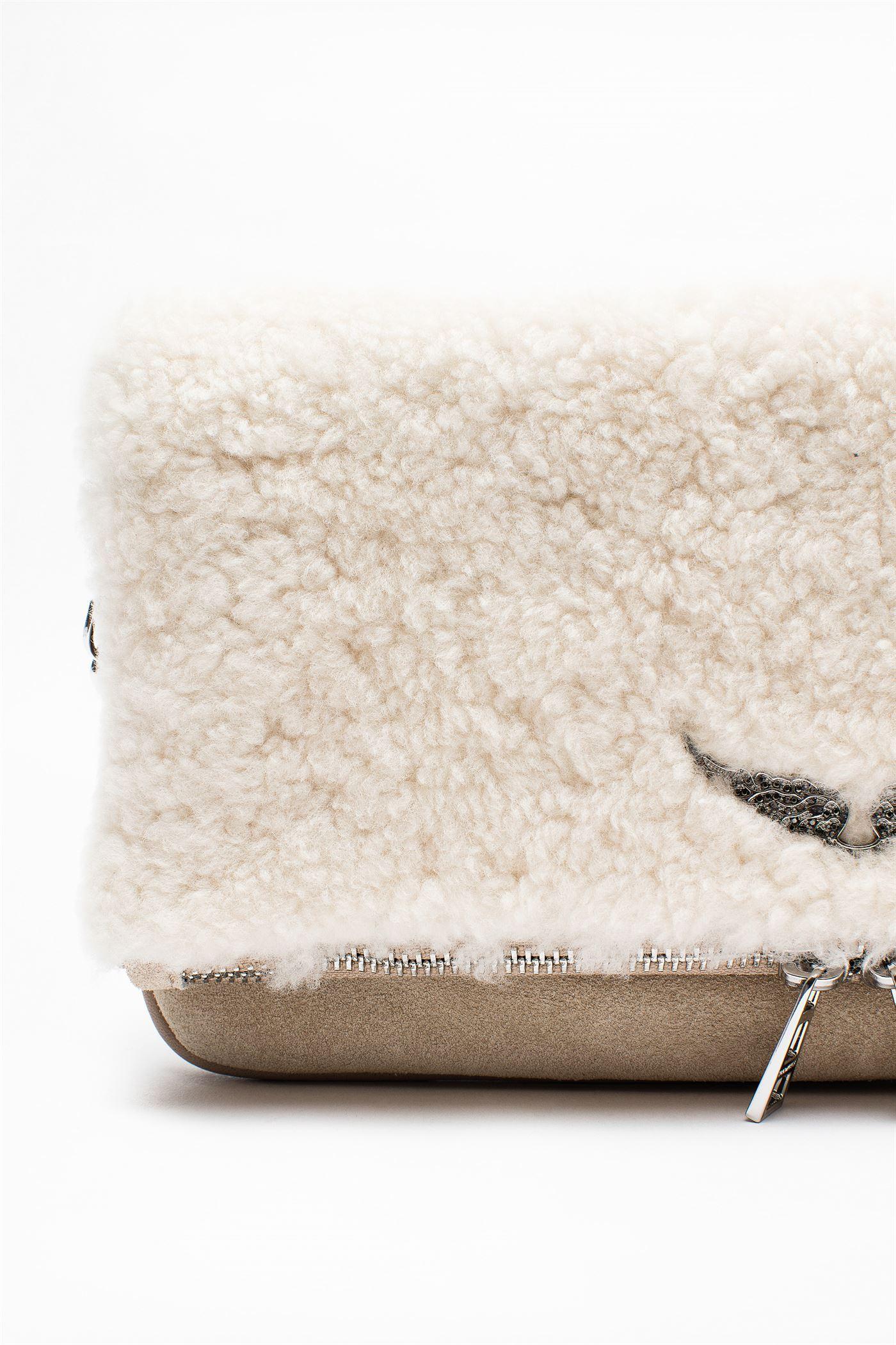 pochette rock shearling