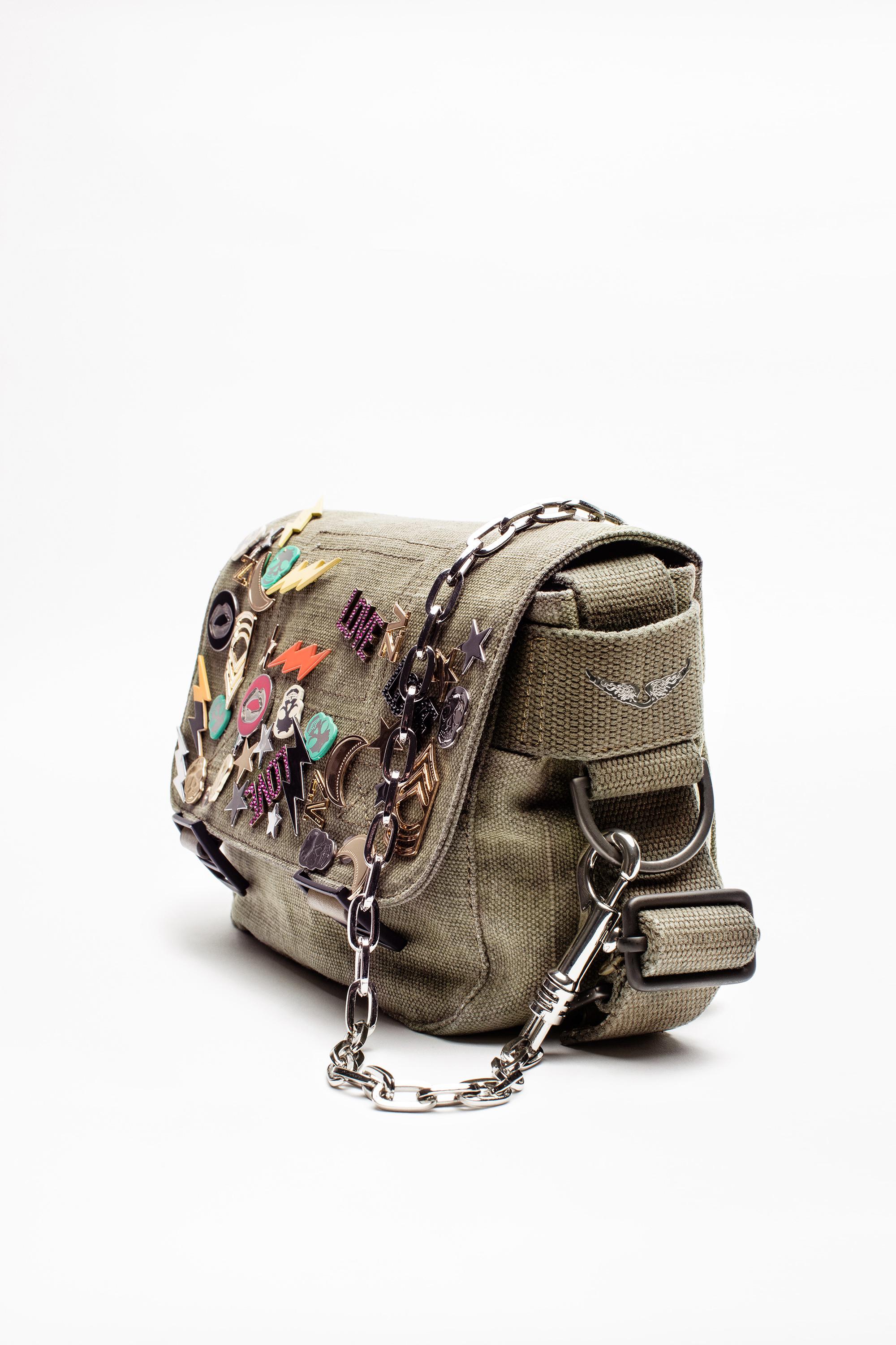 Zadig & Voltaire Readymade Xs Canvas Bag Lyst