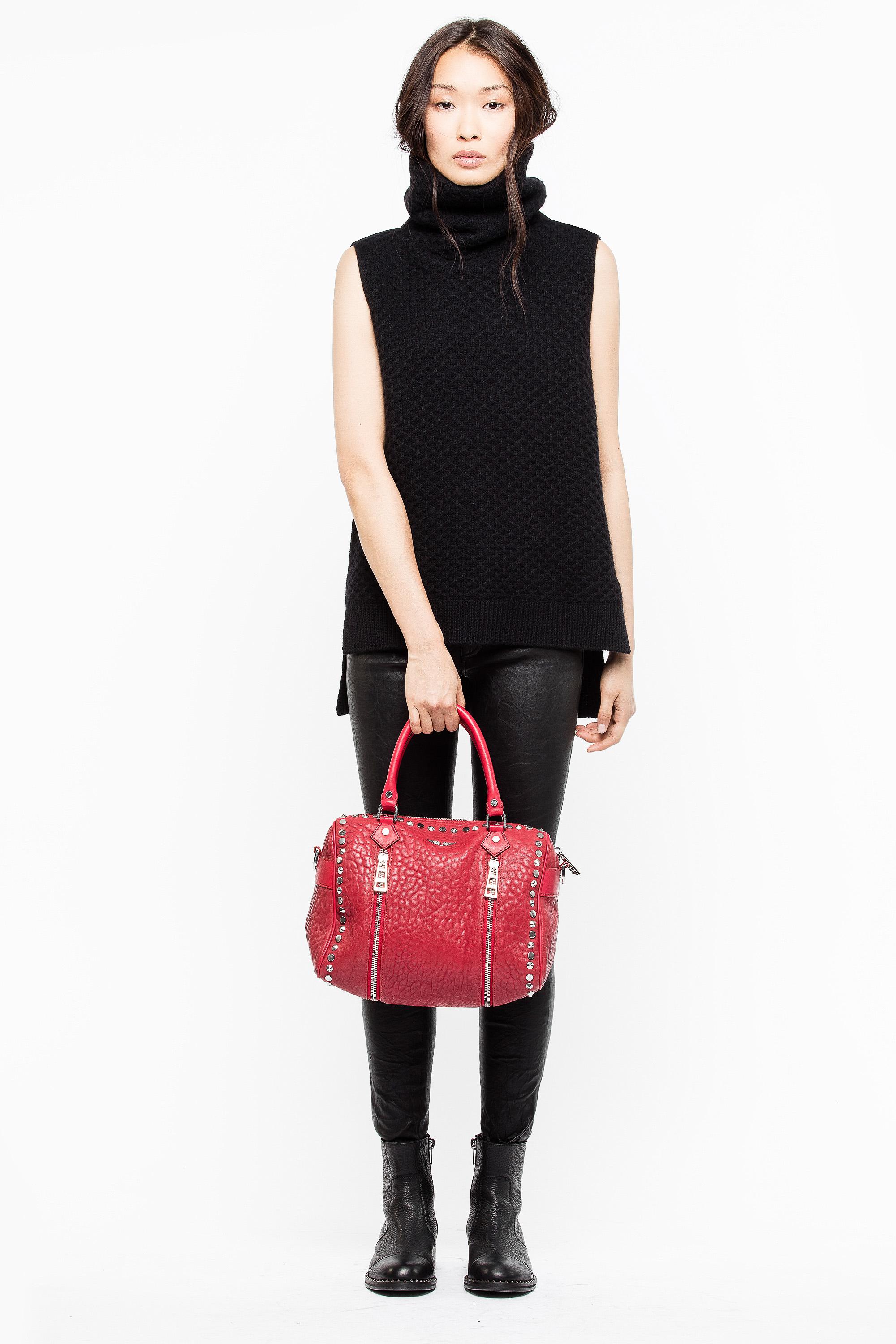 Sac Sunny Small Bubble Outline Cuir Zadig & Voltaire en coloris Rouge - Lyst