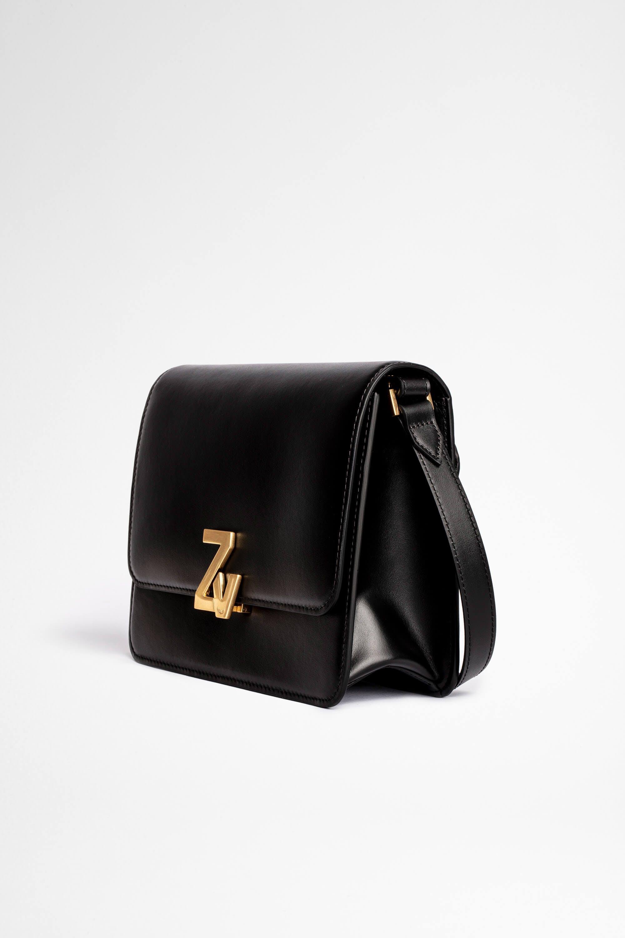 Zadig & Voltaire Leather Zv Initiale Le City Bag in Black - Lyst