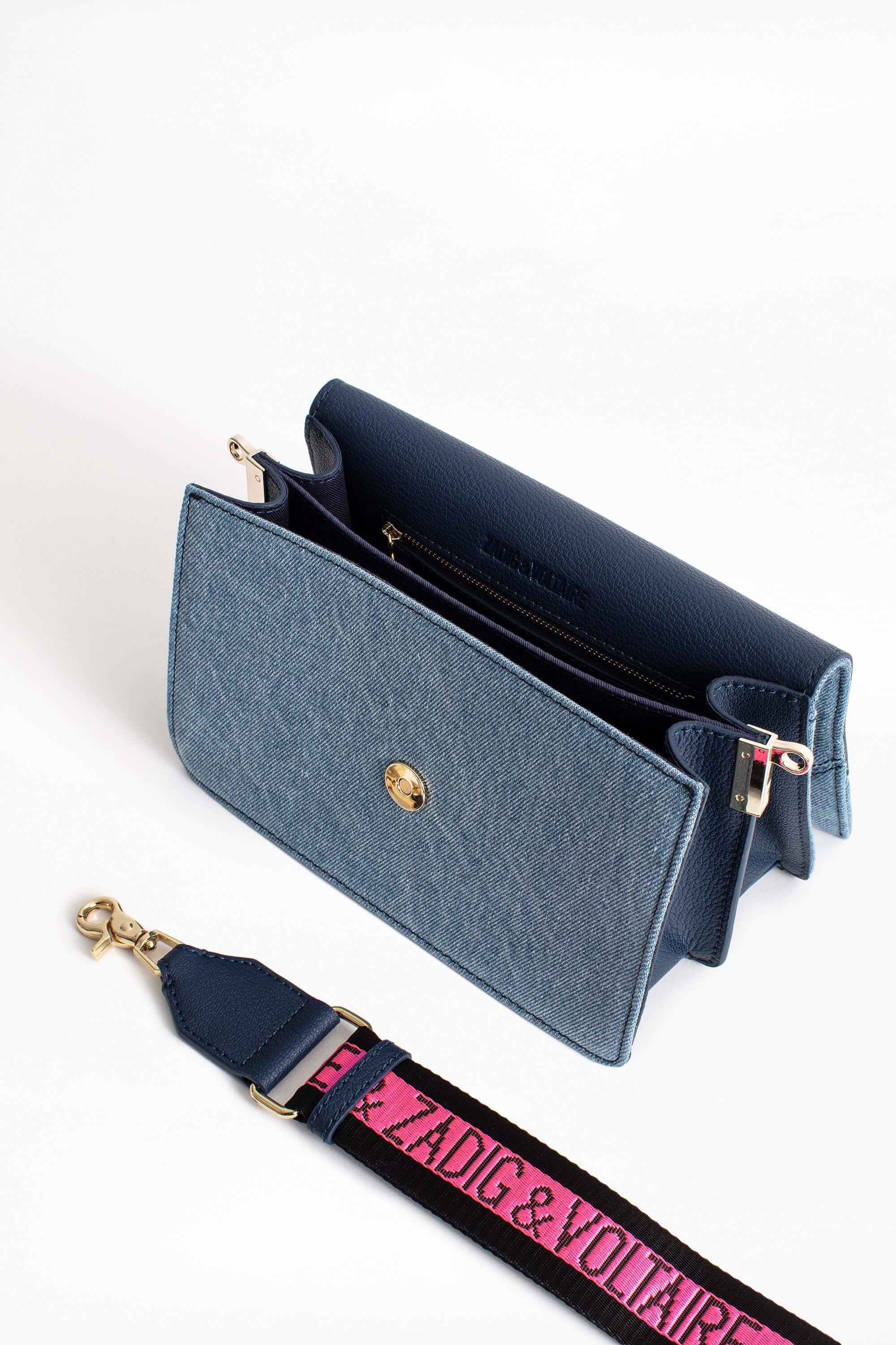 Zadig & Voltaire Lolita Jeans Bag in Blue | Lyst