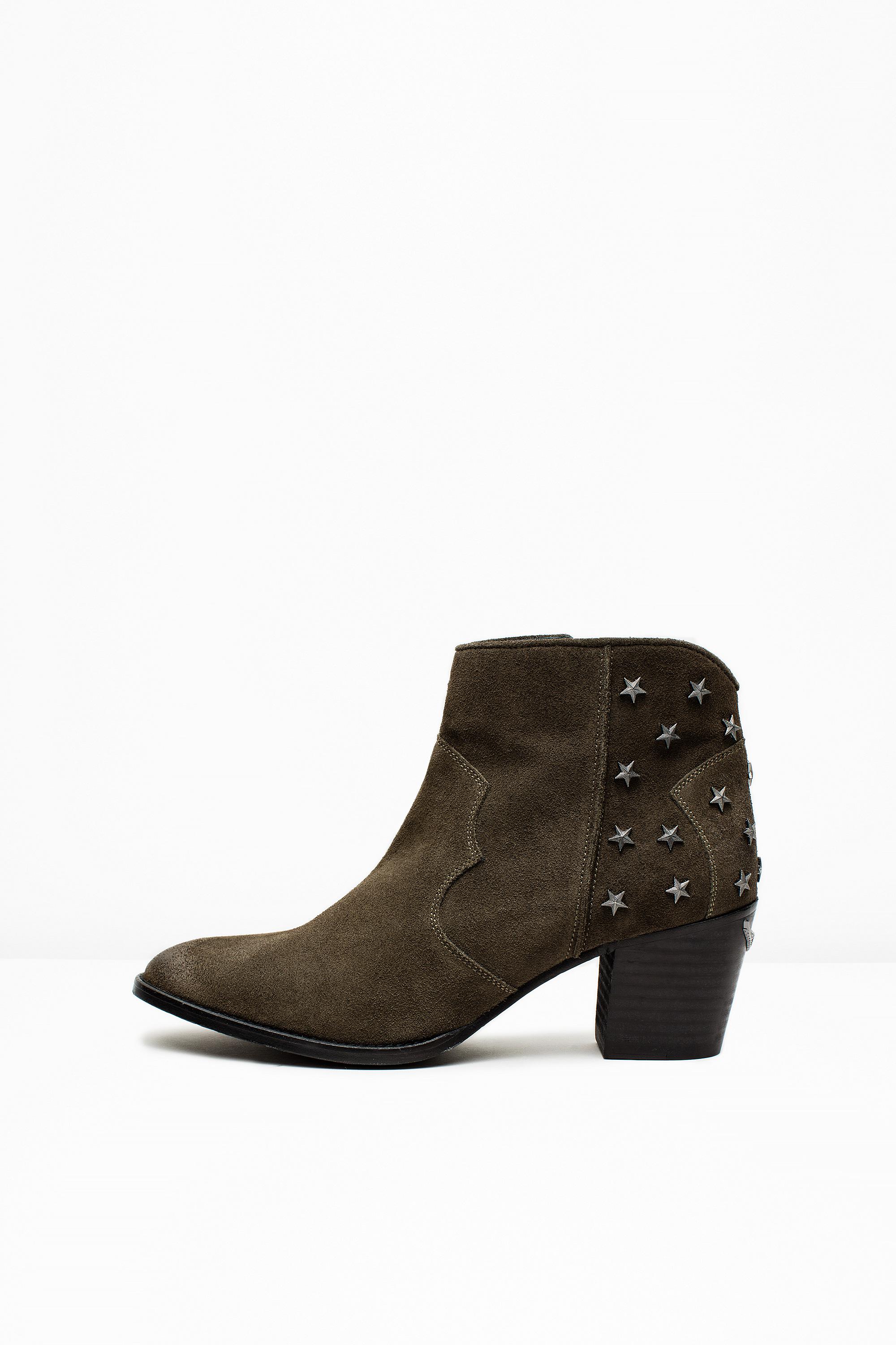 Zadig \u0026 Voltaire Leather Molly Ao Stars 