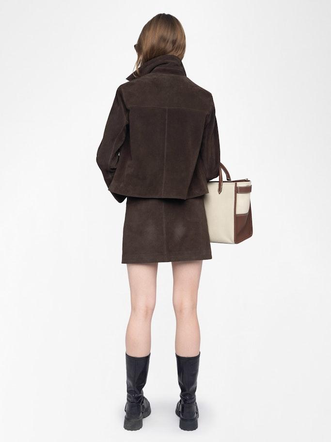 スカート ZADIG&VOLTAIRE JAIME SUEDE SKIRT Zadig & Voltaire Mini skirts for Women | Online Sale up to