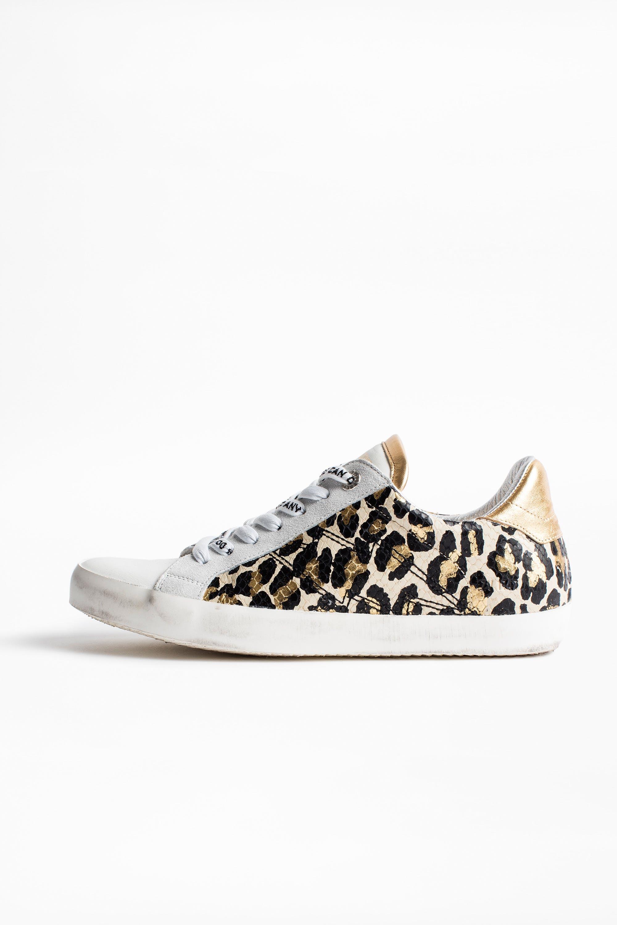 zadig voltaire leopard sneakers