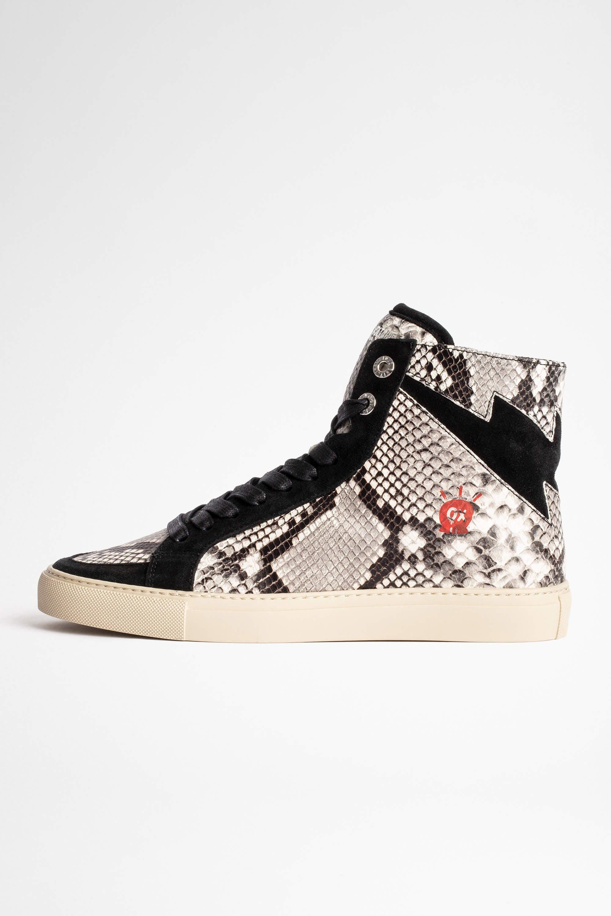 high flash sneakers zadig