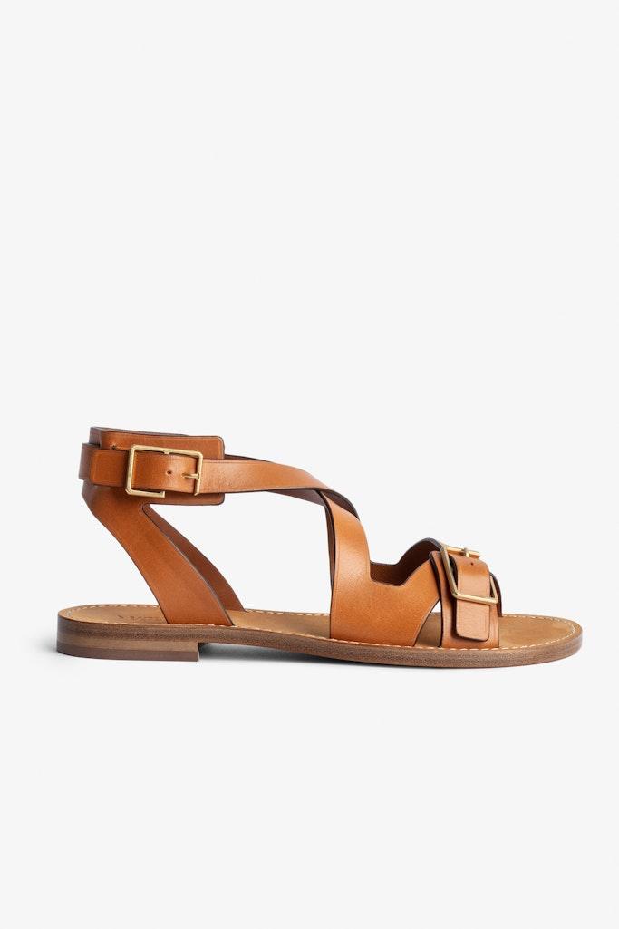 サンダル・ミュール ZADIG  VOLTAIRE Women Sandals SWCT02005 700 gold サンダル・ミュール ZADIG VOLTAIRE Women Sandals SWCT02005