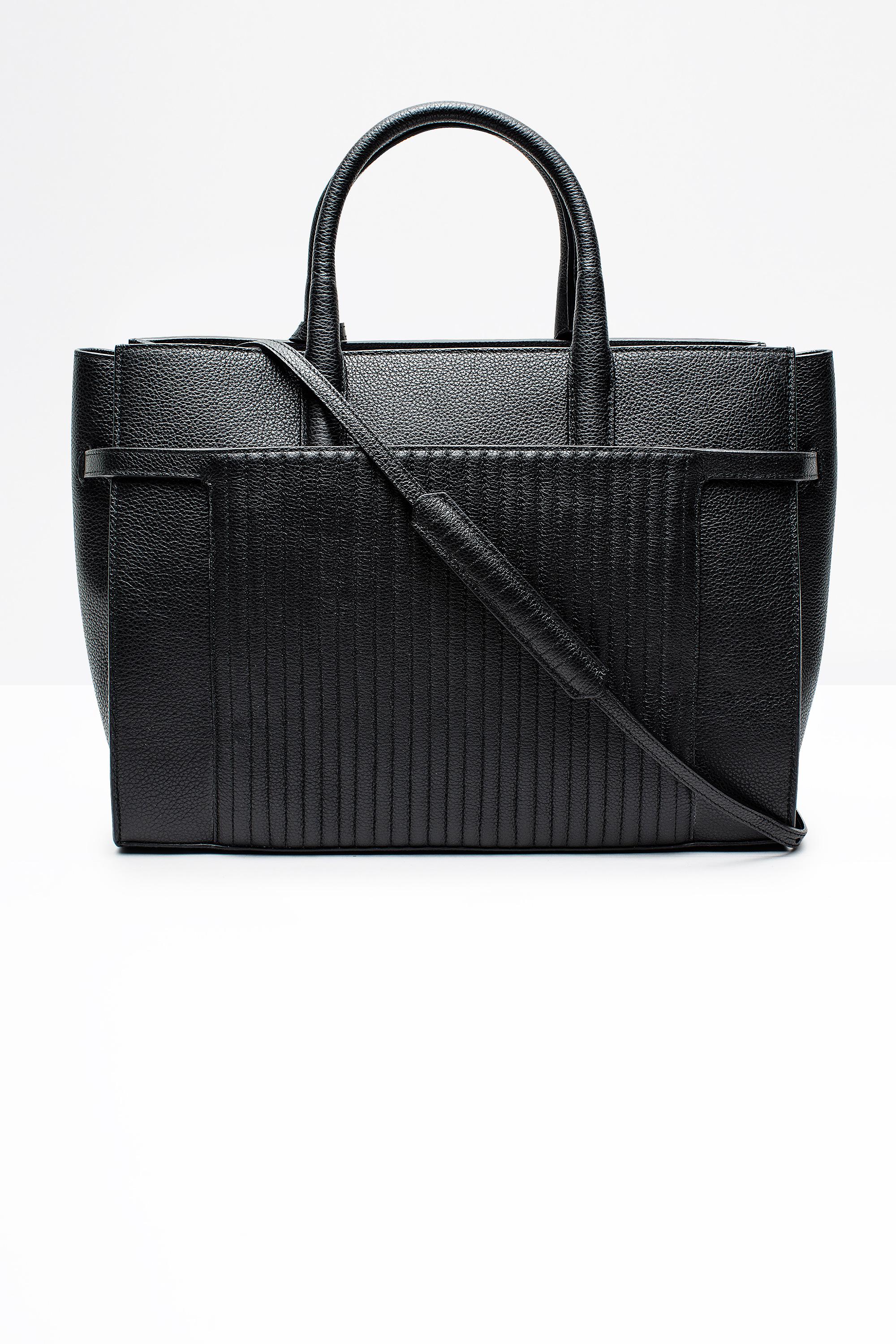 Zadig & Voltaire Candide Large Grainy Bag in Black Lyst