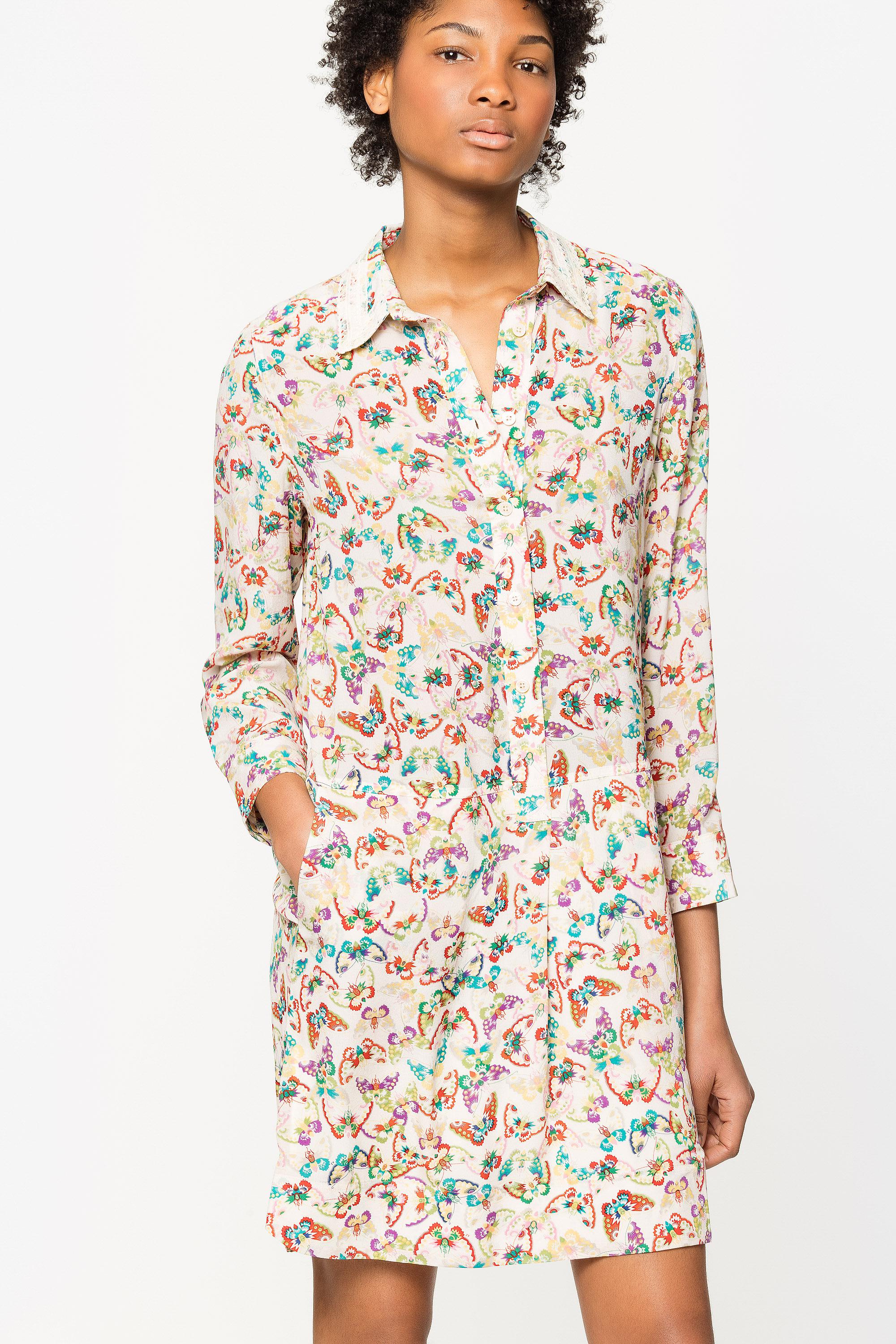 Robe Rubis Butterfly Zadig & Voltaire | Lyst