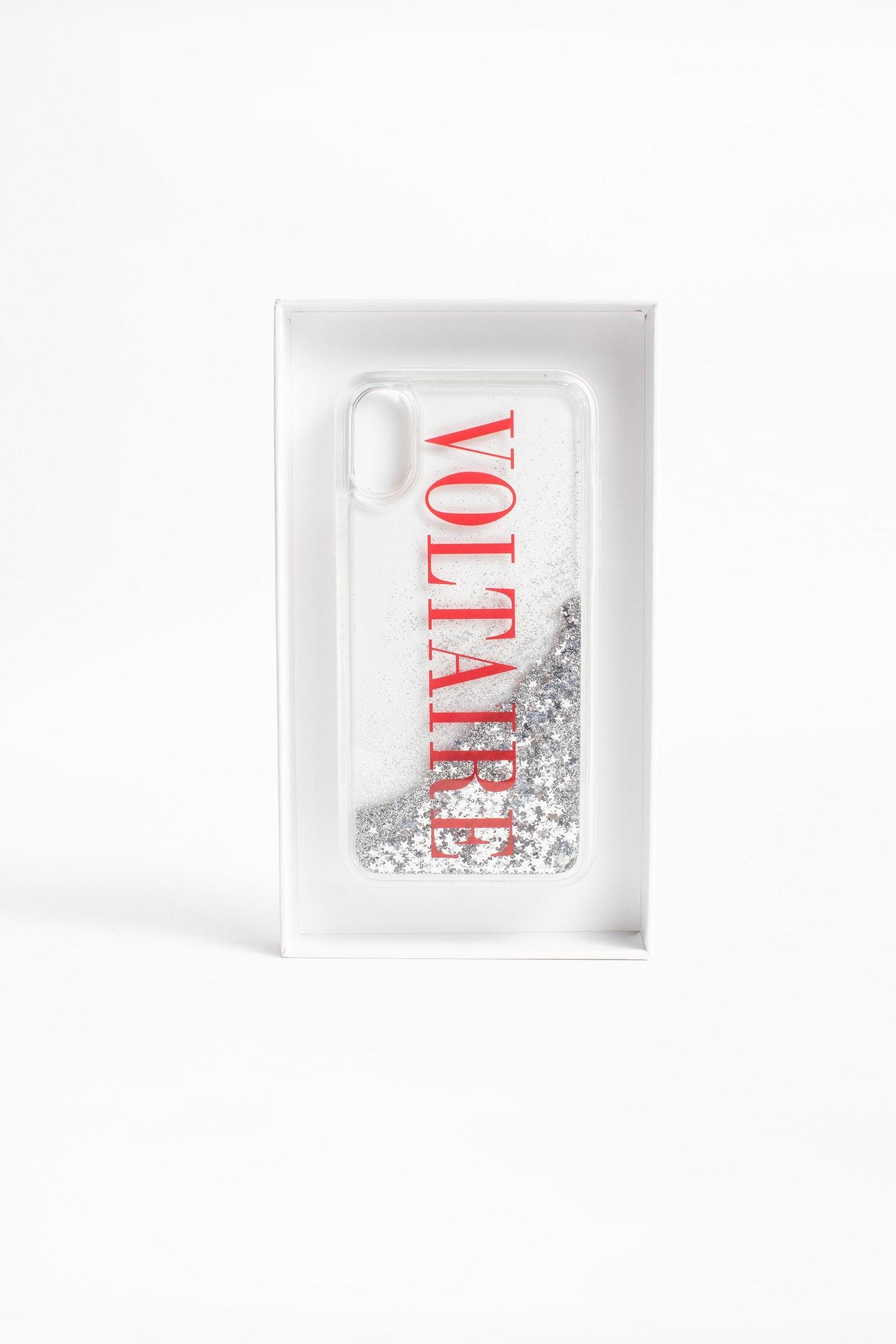 Coque Iphone Voltaire Glitter Zadig & Voltaire en coloris Blanc | Lyst