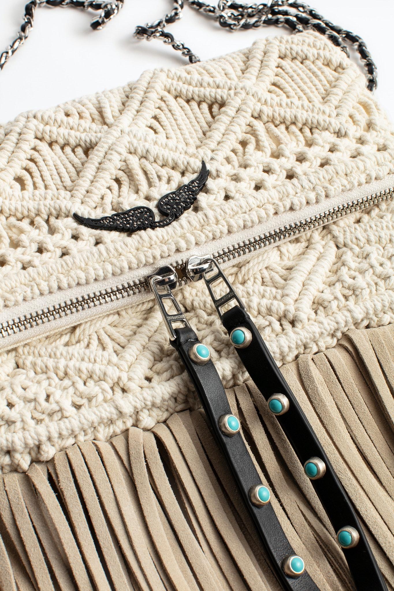 Zadig & Voltaire Rock Macrame Clutch | Lyst UK